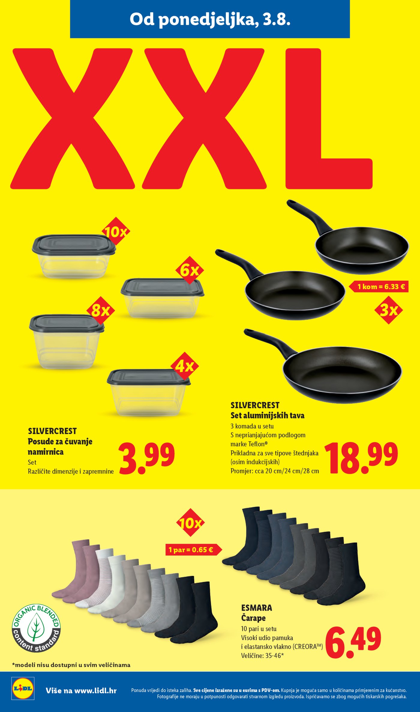 Lidl katalog Super ponuda od ponedjeljka 03.08.-09.08.2026.