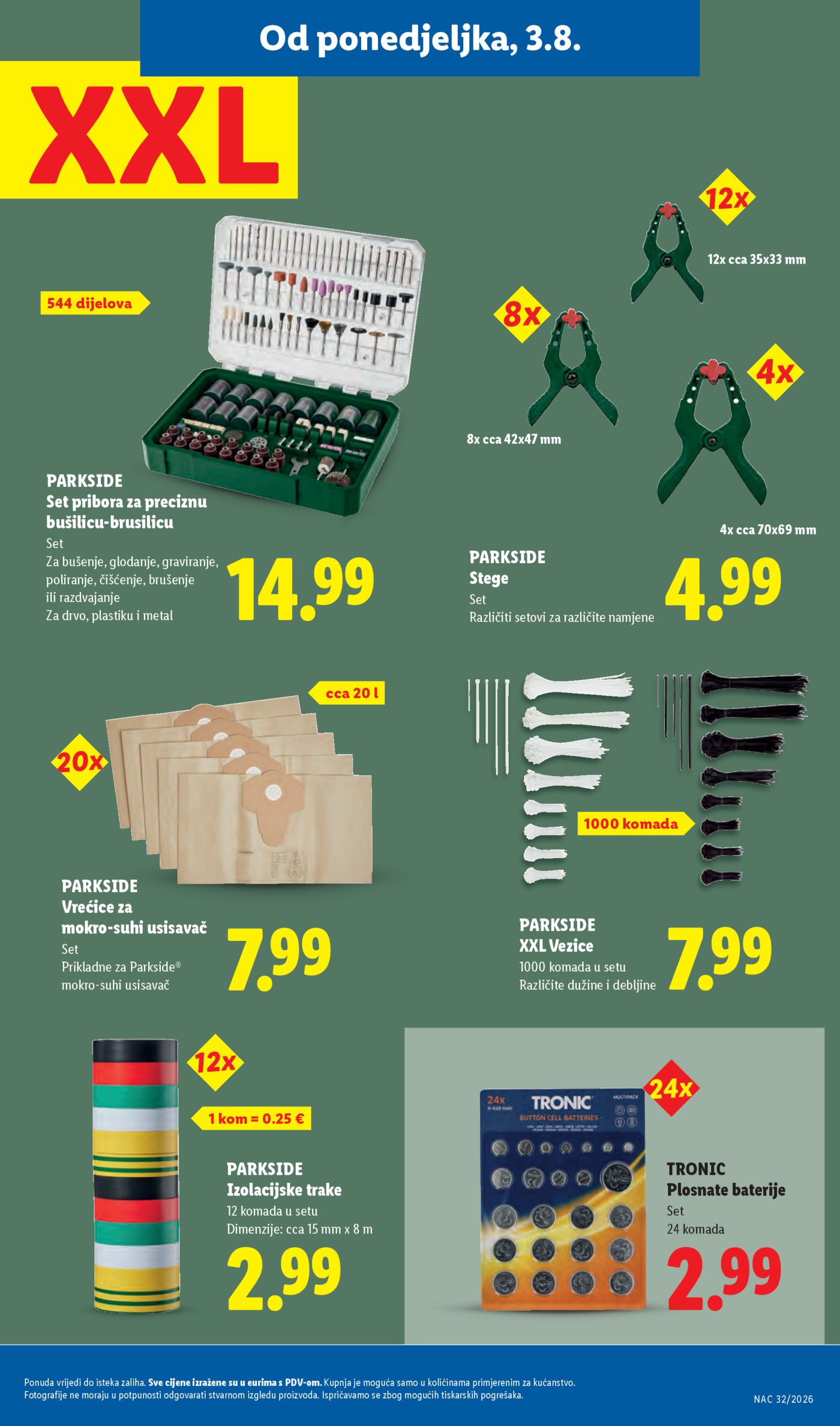 Lidl katalog Super ponuda od ponedjeljka 03.08.-09.08.2026.