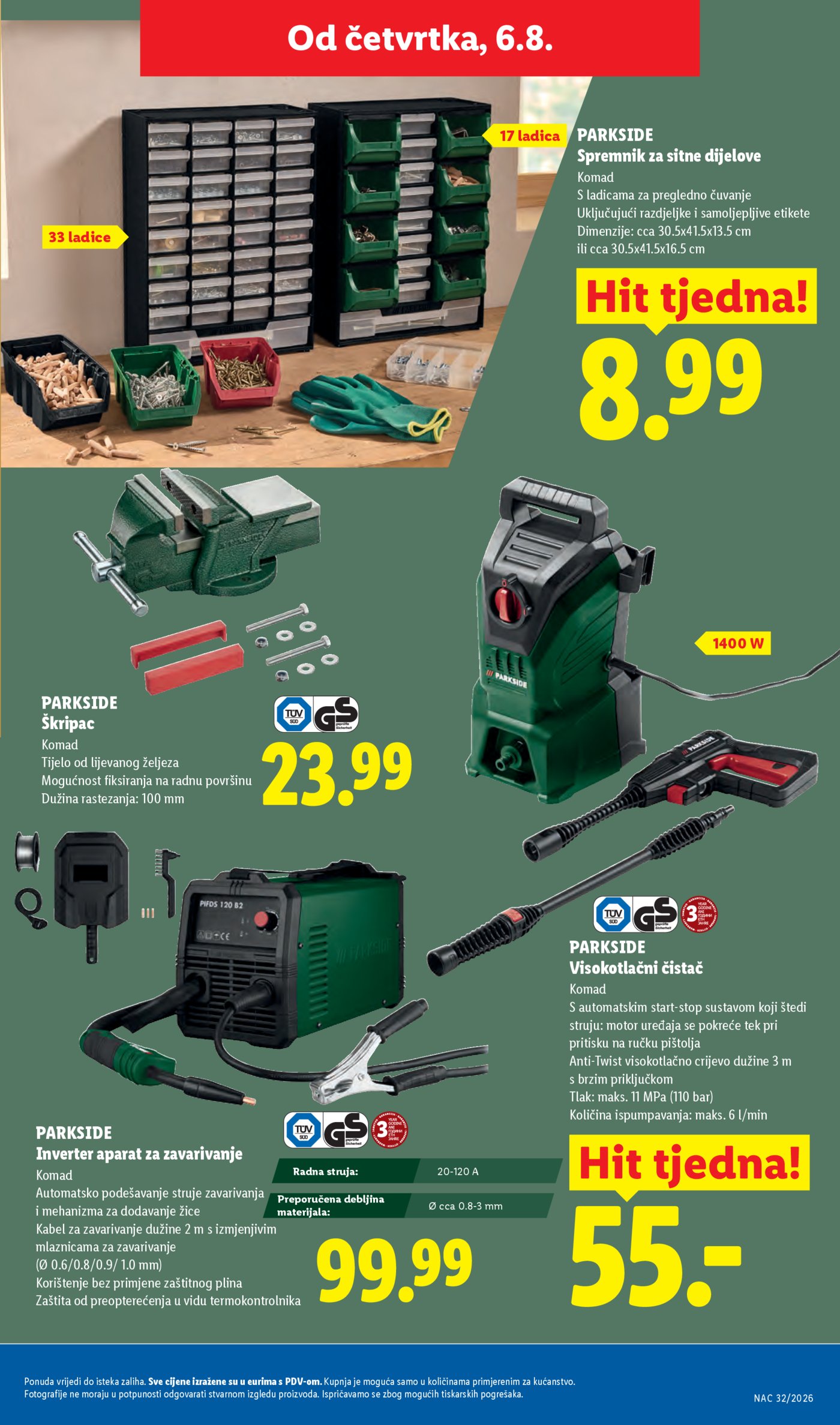 Lidl katalog Super ponuda od ponedjeljka 03.08.-09.08.2026.