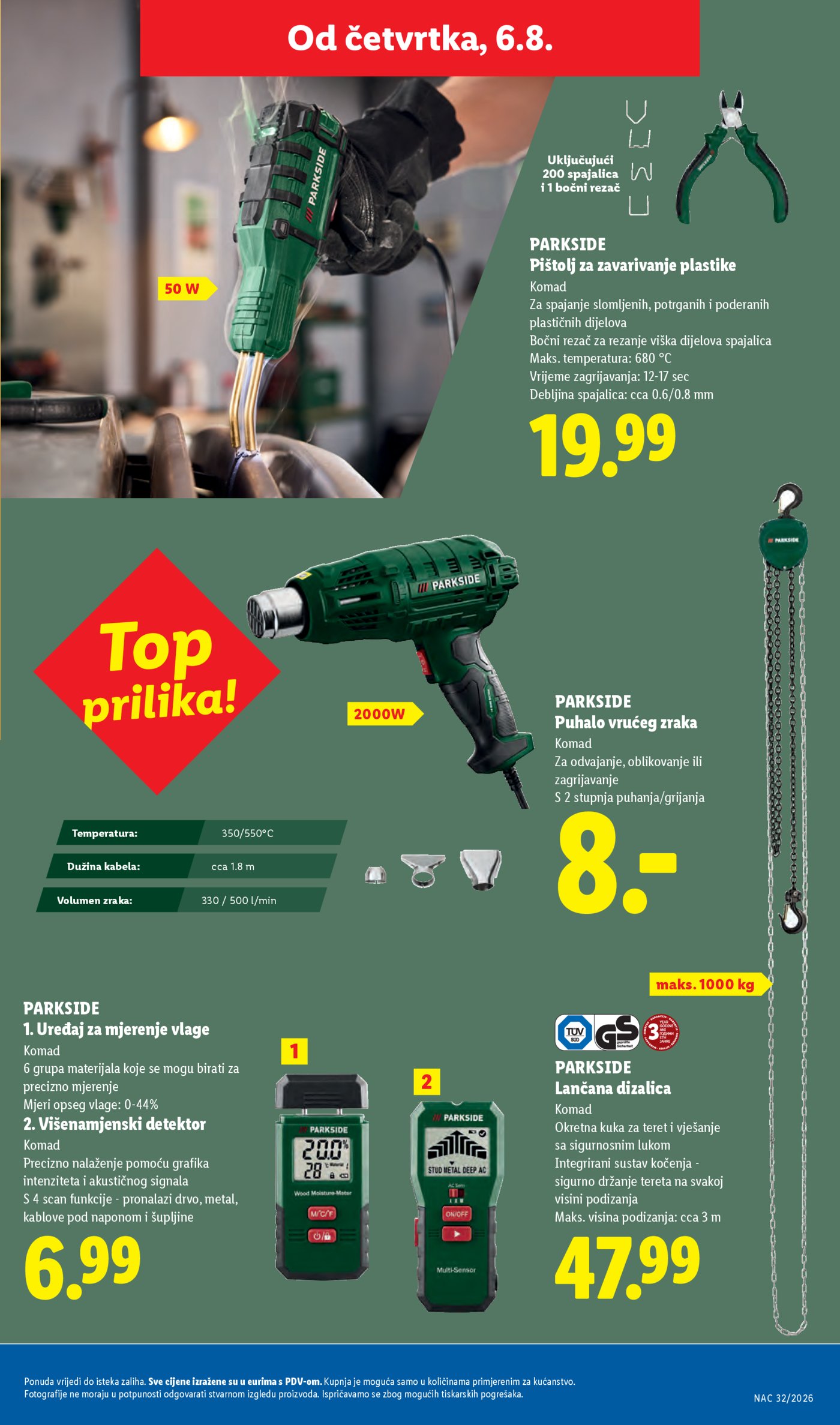 Lidl katalog Super ponuda od ponedjeljka 03.08.-09.08.2026.