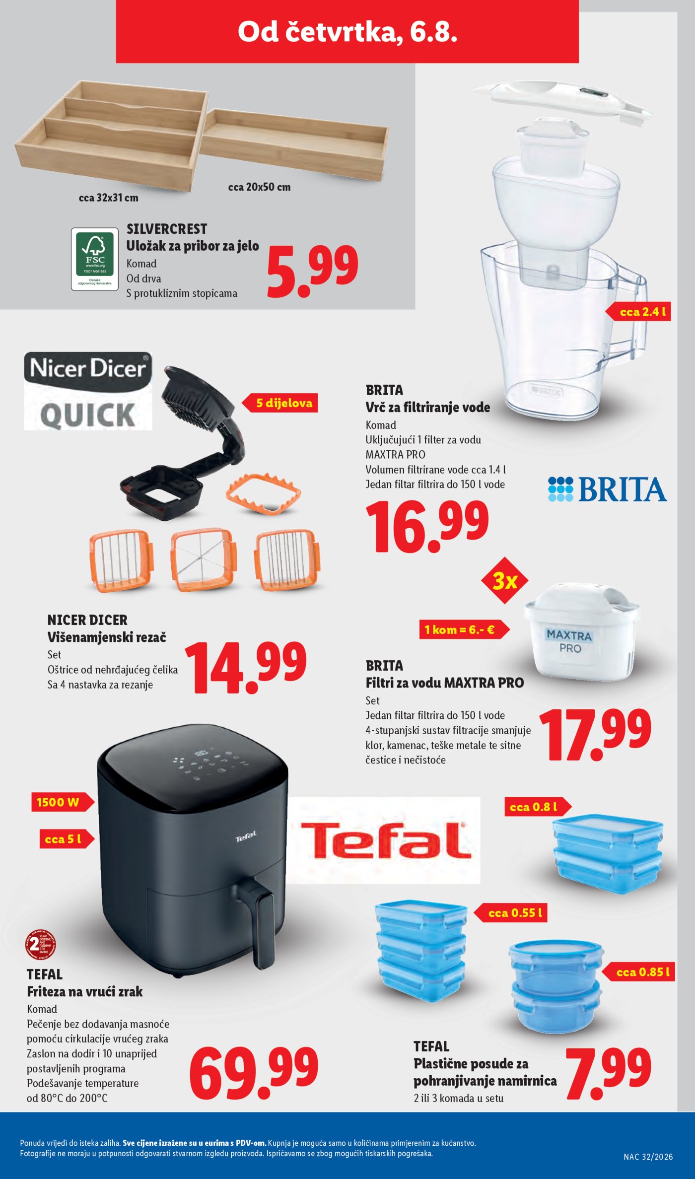 Lidl katalog Super ponuda od ponedjeljka 03.08.-09.08.2026.