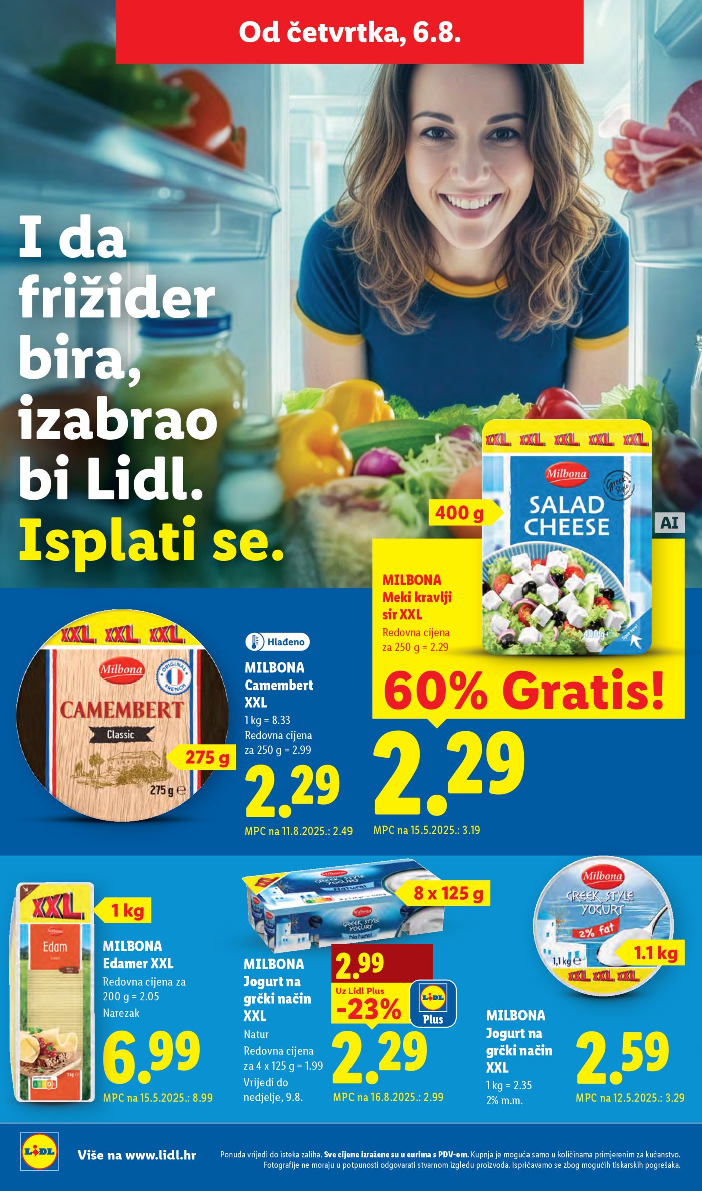 Lidl katalog Super ponuda od ponedjeljka 03.08.-09.08.2026.