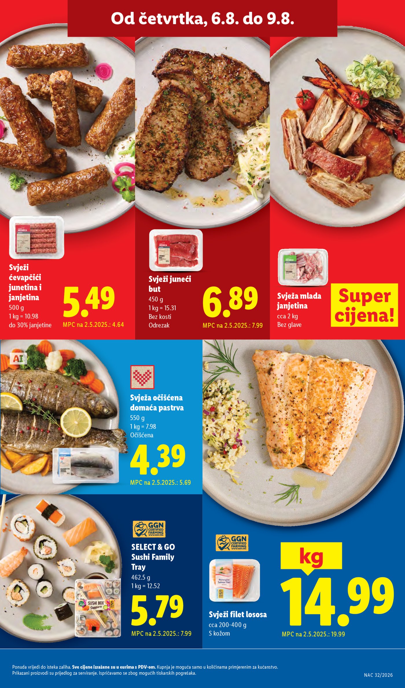 Lidl katalog Super ponuda od ponedjeljka 03.08.-09.08.2026.