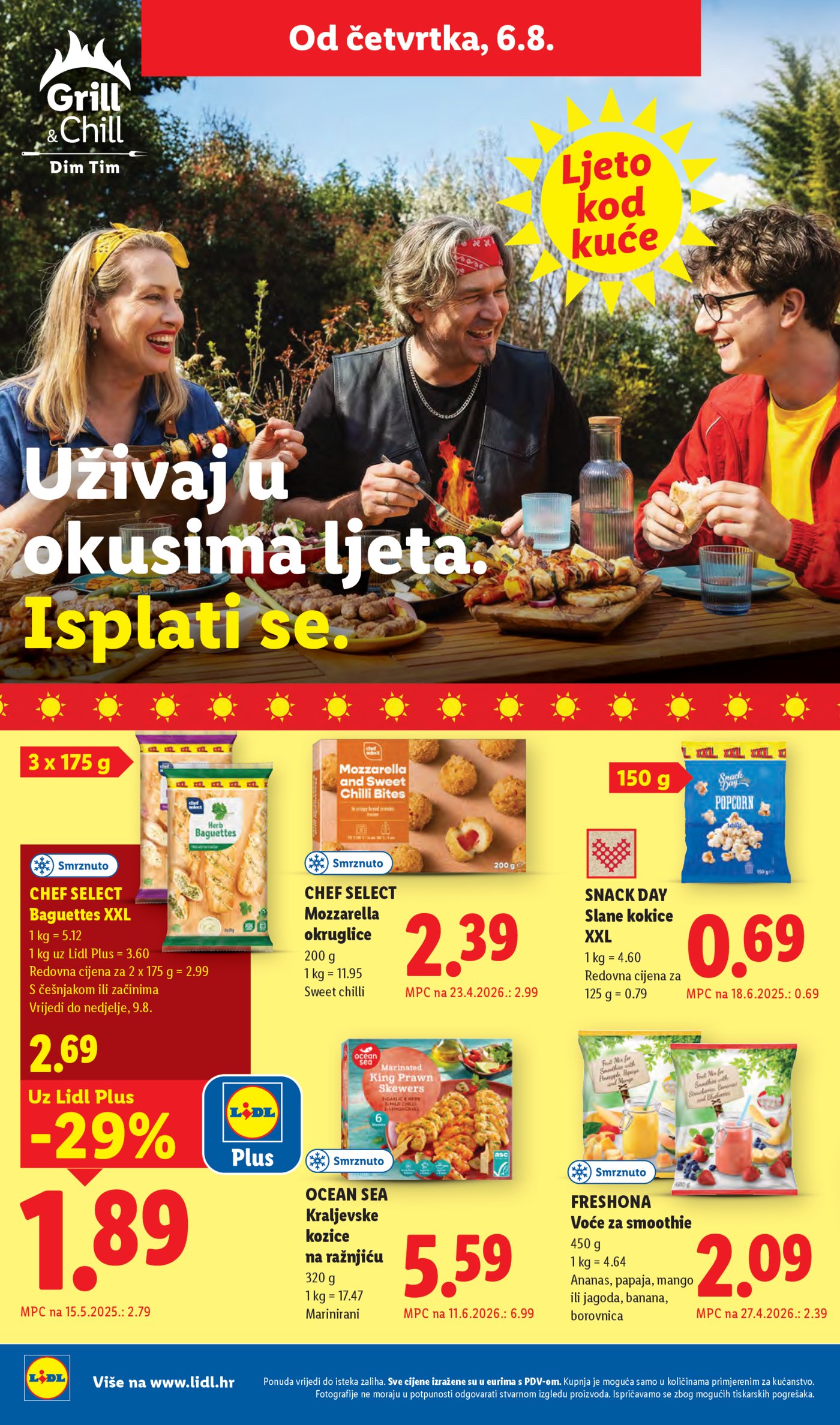 Lidl katalog Super ponuda od ponedjeljka 03.08.-09.08.2026.