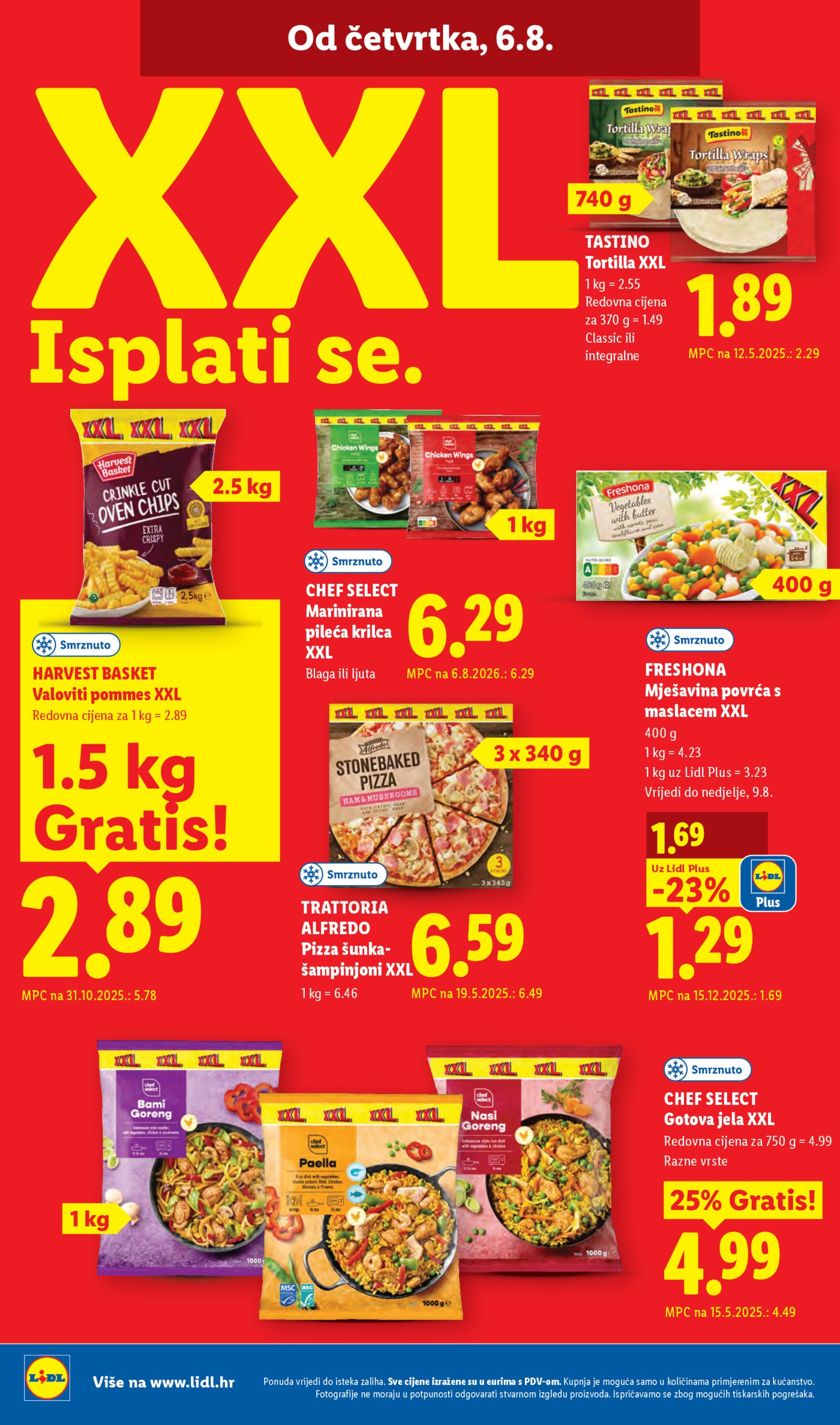 Lidl katalog Super ponuda od ponedjeljka 03.08.-09.08.2026.