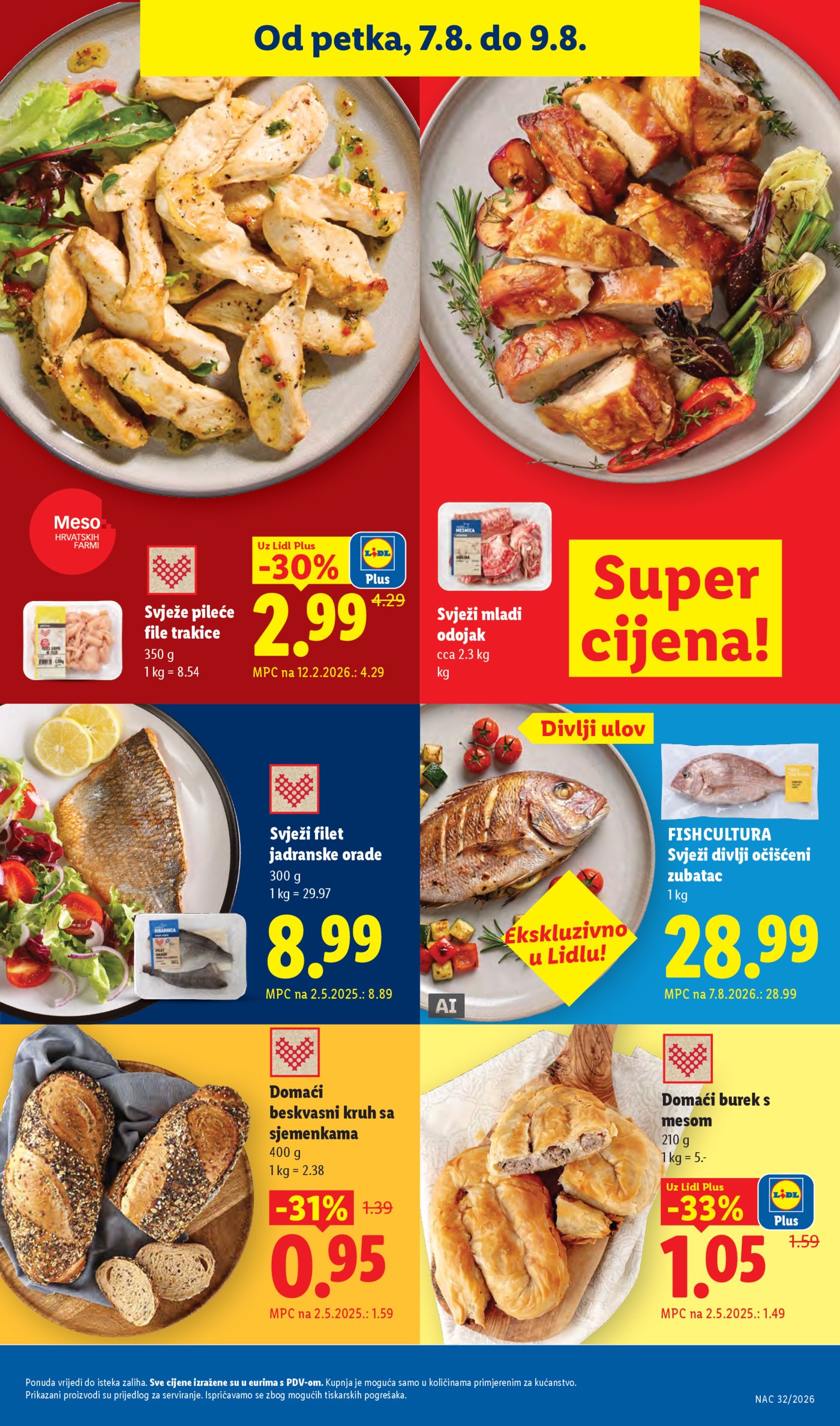 Lidl katalog Super ponuda od ponedjeljka 03.08.-09.08.2026.