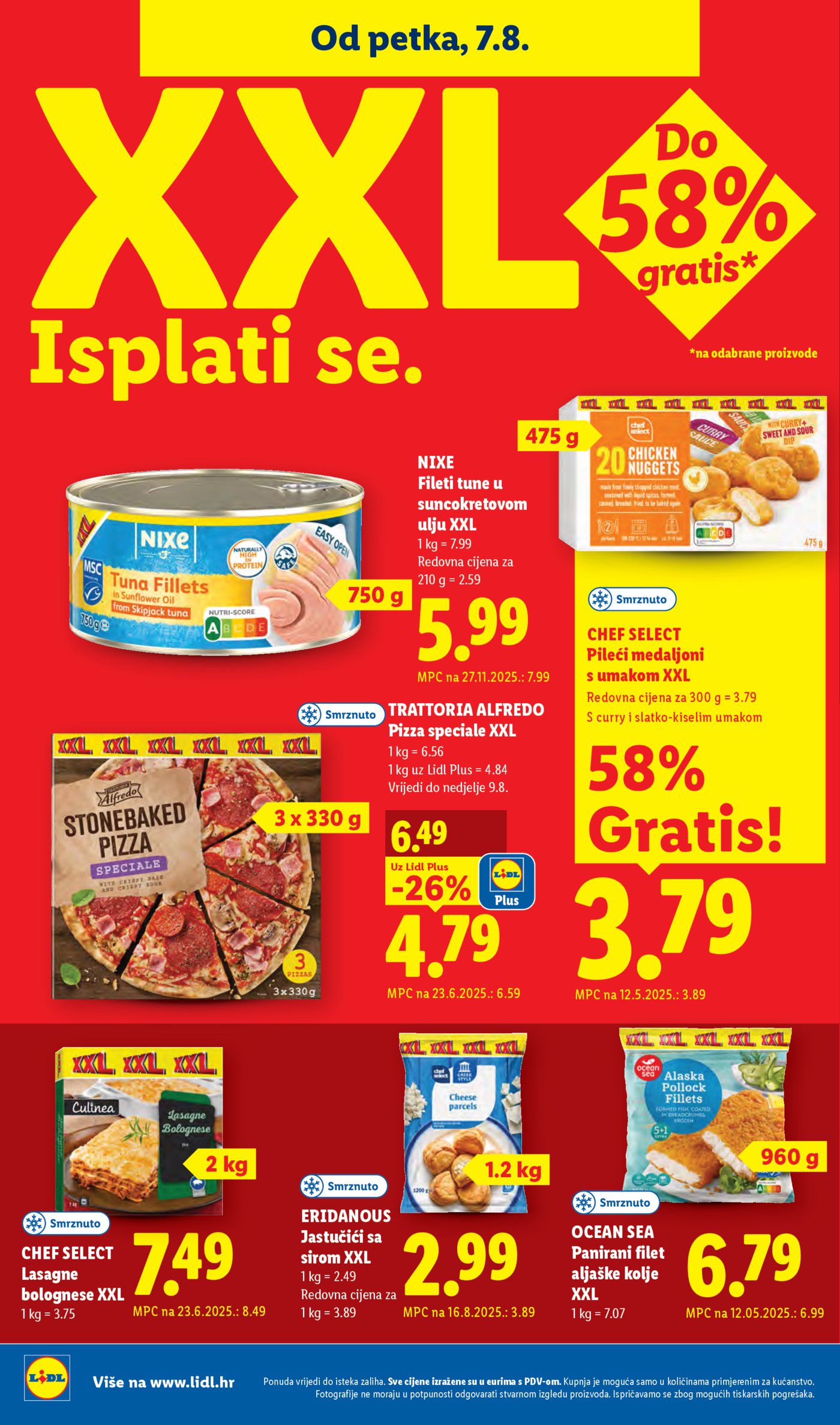 Lidl katalog Super ponuda od ponedjeljka 03.08.-09.08.2026.