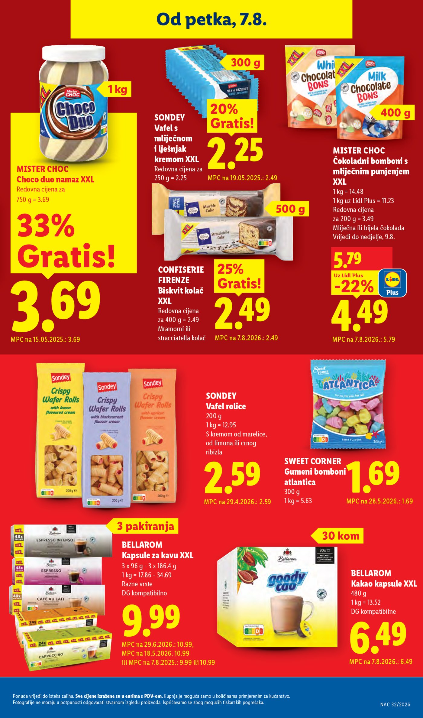 Lidl katalog Super ponuda od ponedjeljka 03.08.-09.08.2026.