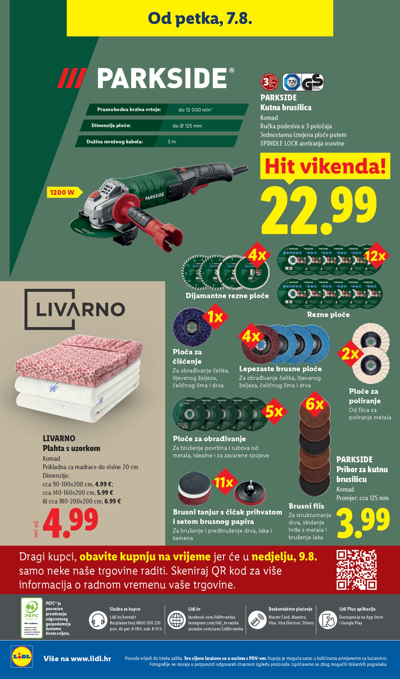 Lidl katalog Super ponuda od ponedjeljka 03.08.-09.08.2026.