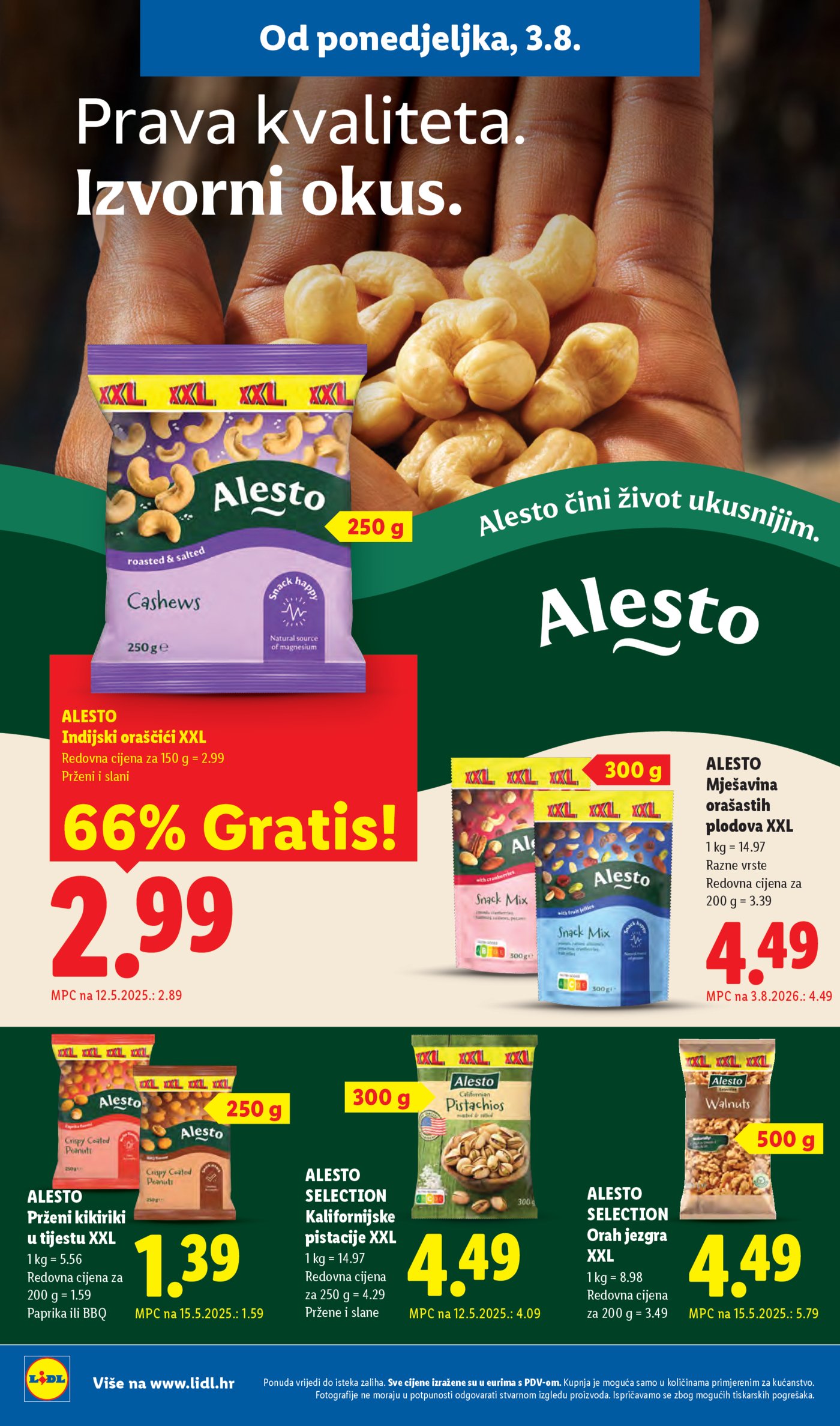 Lidl katalog Super ponuda od ponedjeljka 03.08.-09.08.2026.
