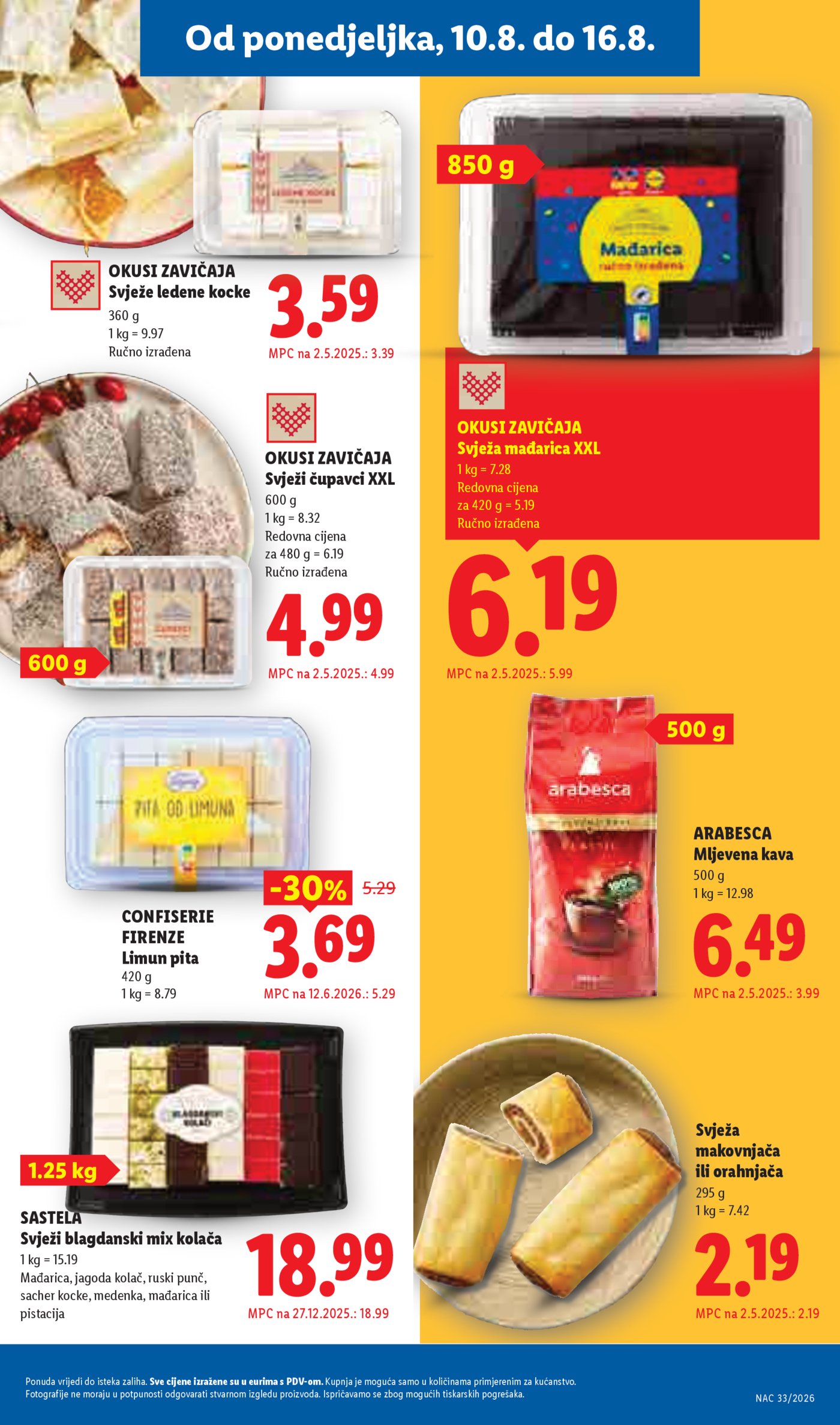 Lidl katalog Super ponuda od ponedjeljka 10.08.-16.08.2026.