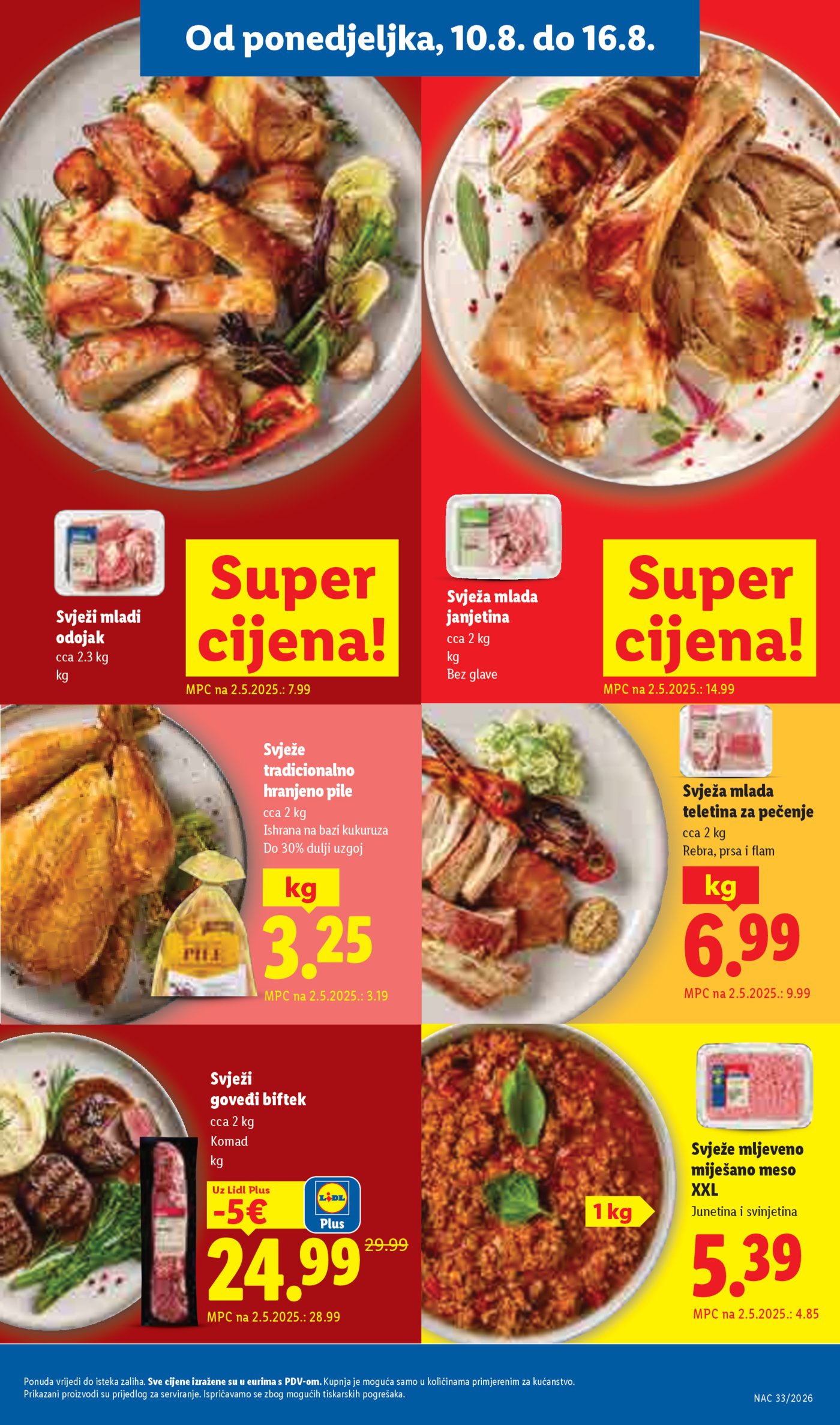 Lidl katalog Super ponuda od ponedjeljka 10.08.-16.08.2026.