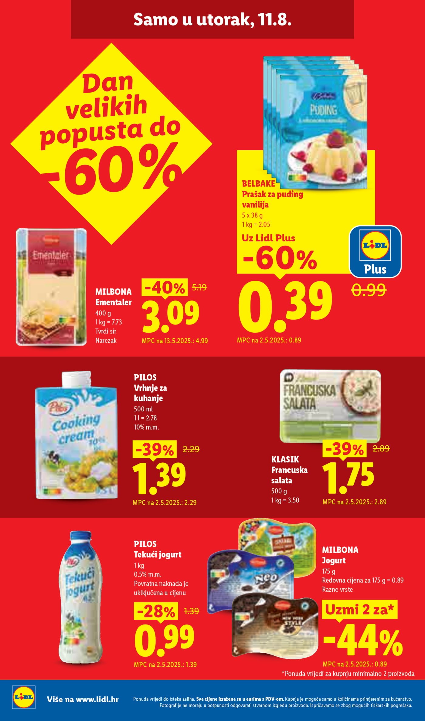 Lidl katalog Super ponuda od ponedjeljka 10.08.-16.08.2026.