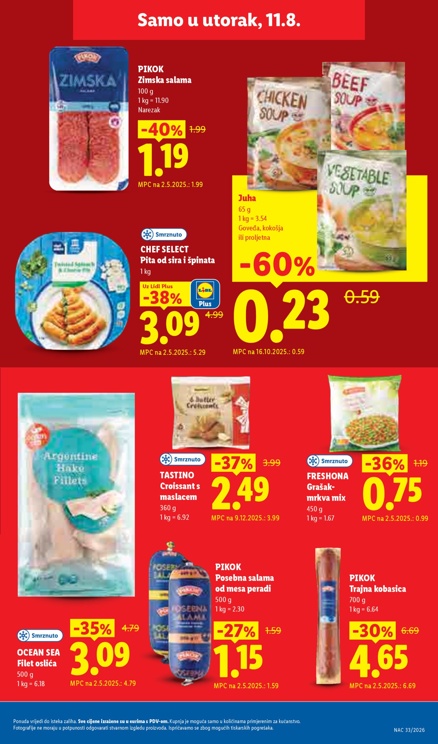 Lidl katalog Super ponuda od ponedjeljka 10.08.-16.08.2026.