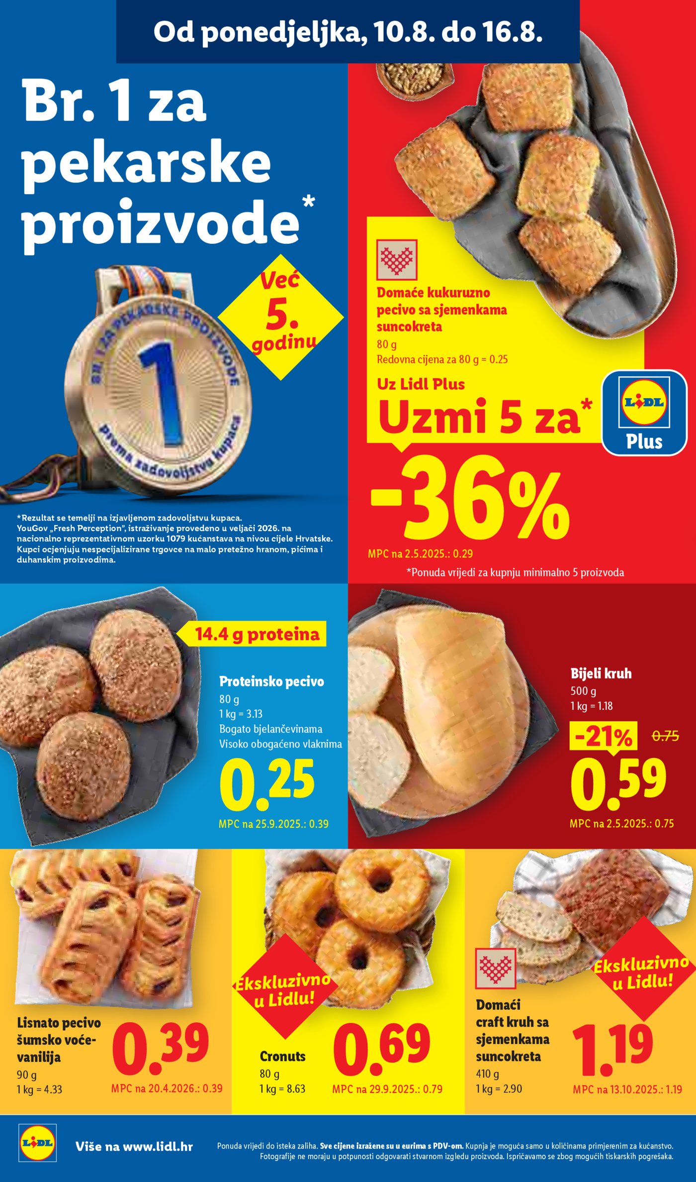 Lidl katalog Super ponuda od ponedjeljka 10.08.-16.08.2026.