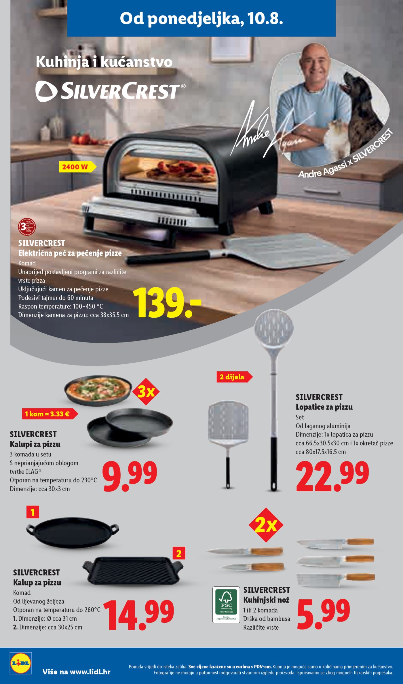Lidl katalog Super ponuda od ponedjeljka 10.08.-16.08.2026.