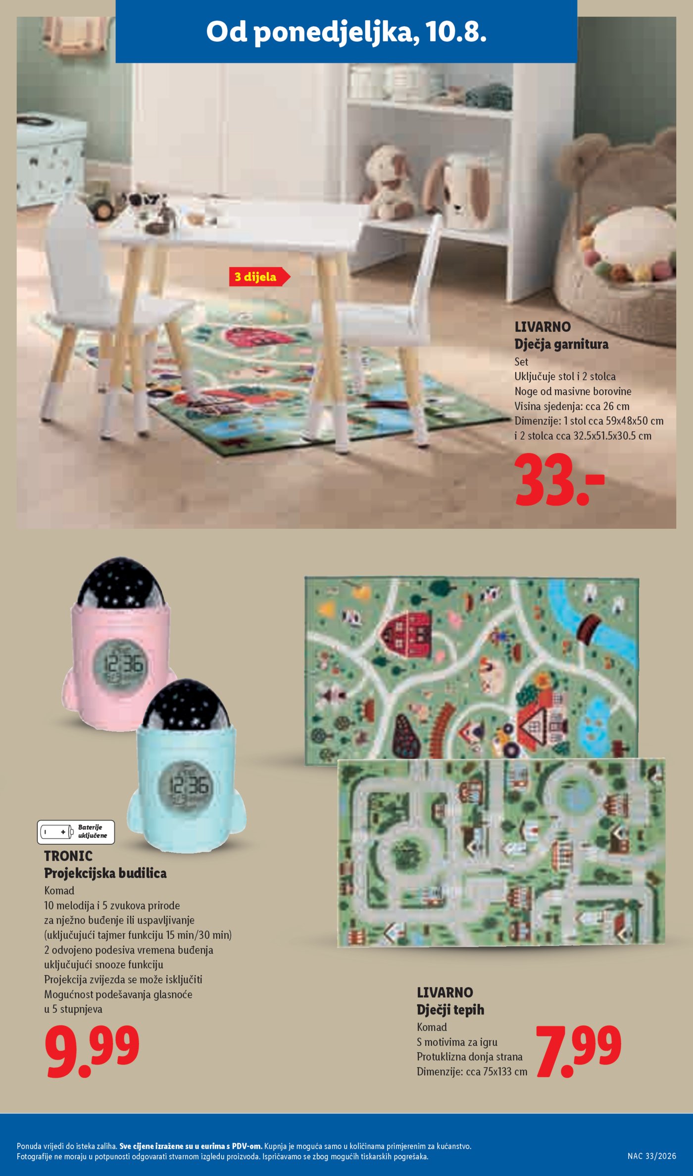 Lidl katalog Super ponuda od ponedjeljka 10.08.-16.08.2026.