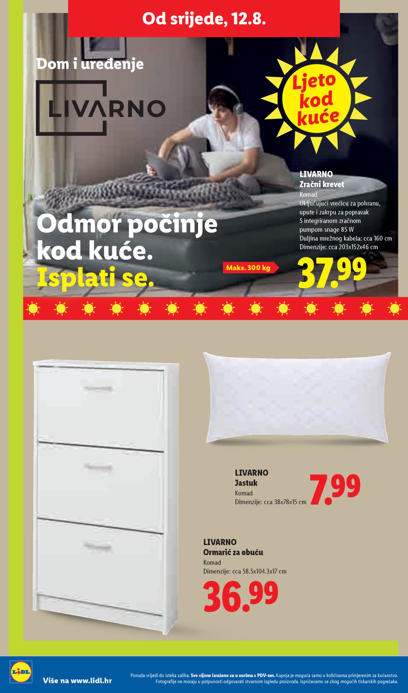 Lidl katalog Super ponuda od ponedjeljka 10.08.-16.08.2026.