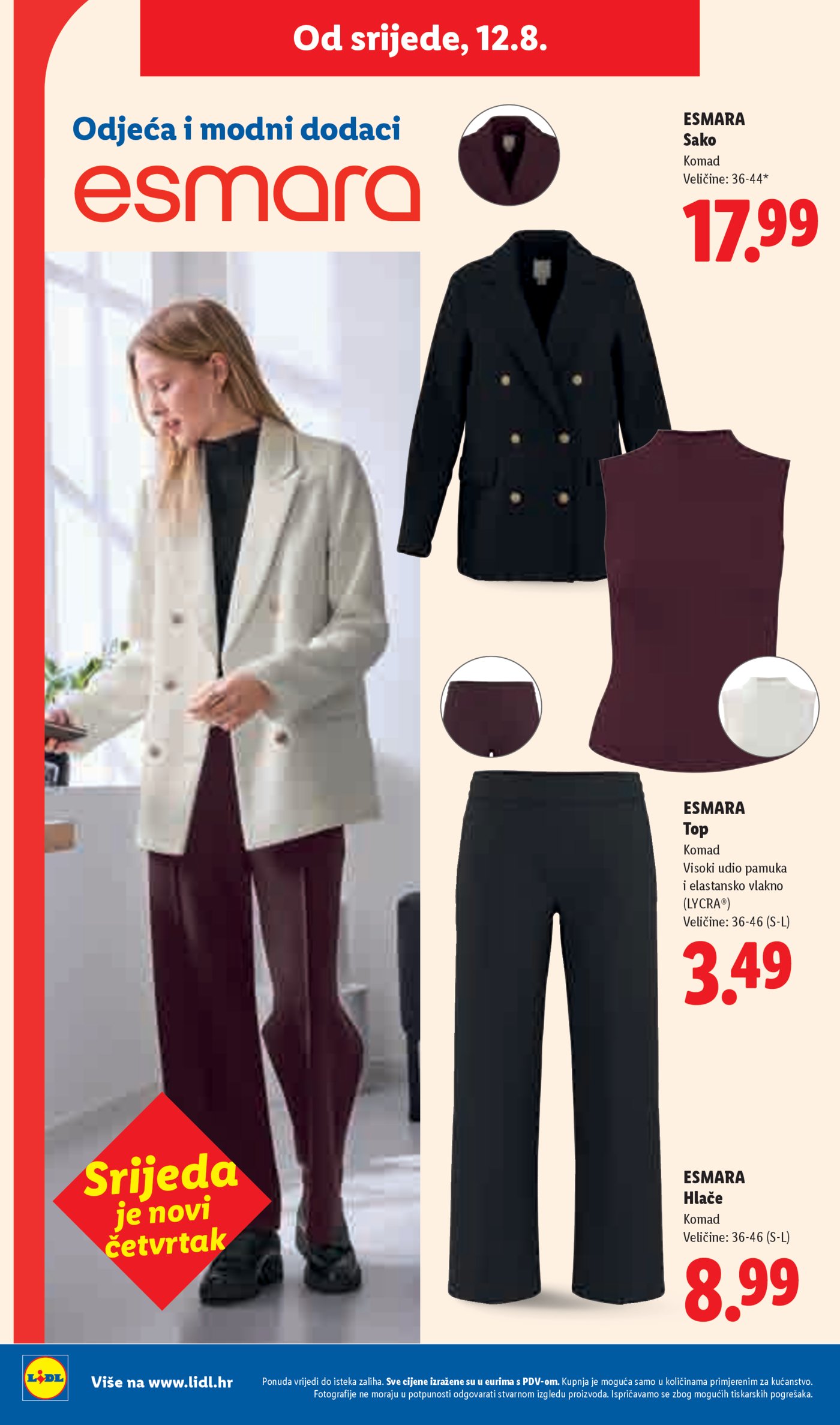 Lidl katalog Super ponuda od ponedjeljka 10.08.-16.08.2026.