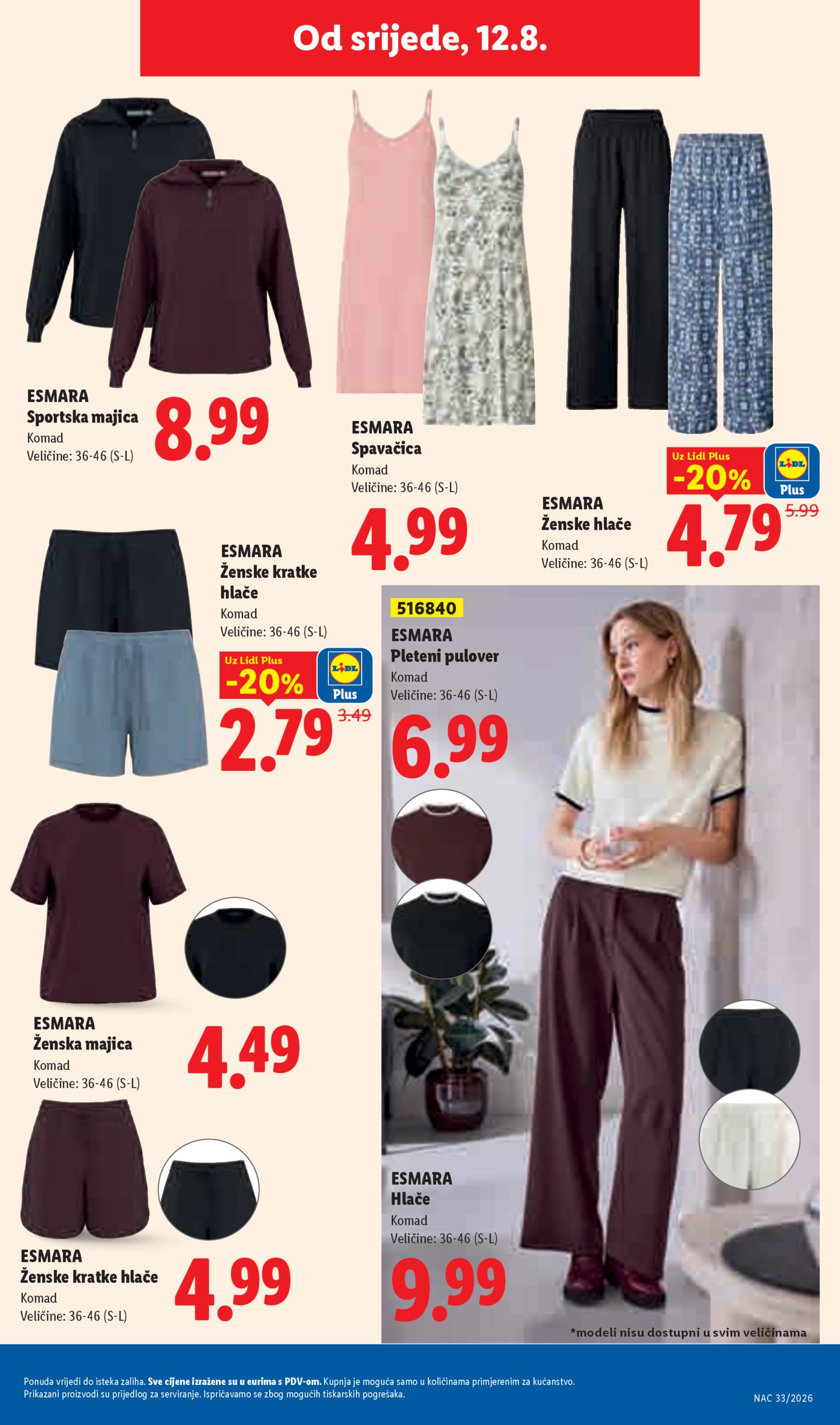 Lidl katalog Super ponuda od ponedjeljka 10.08.-16.08.2026.