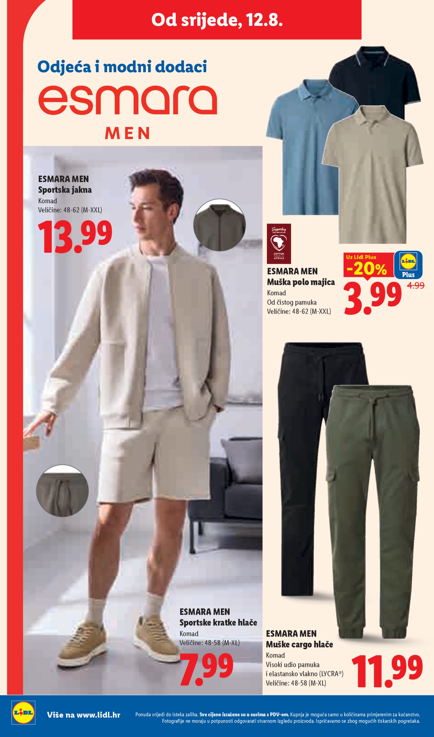 Lidl katalog Super ponuda od ponedjeljka 10.08.-16.08.2026.