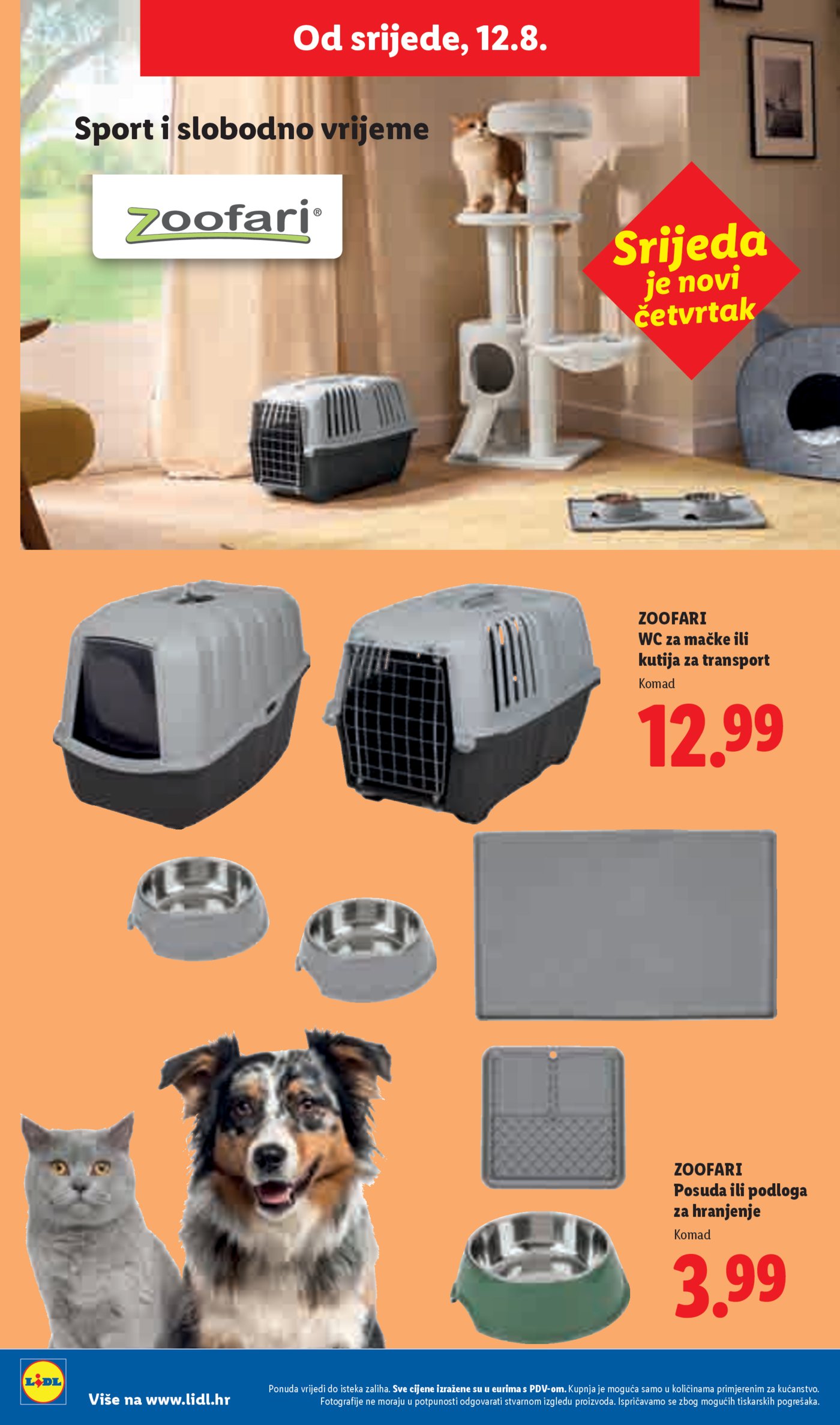 Lidl katalog Super ponuda od ponedjeljka 10.08.-16.08.2026.