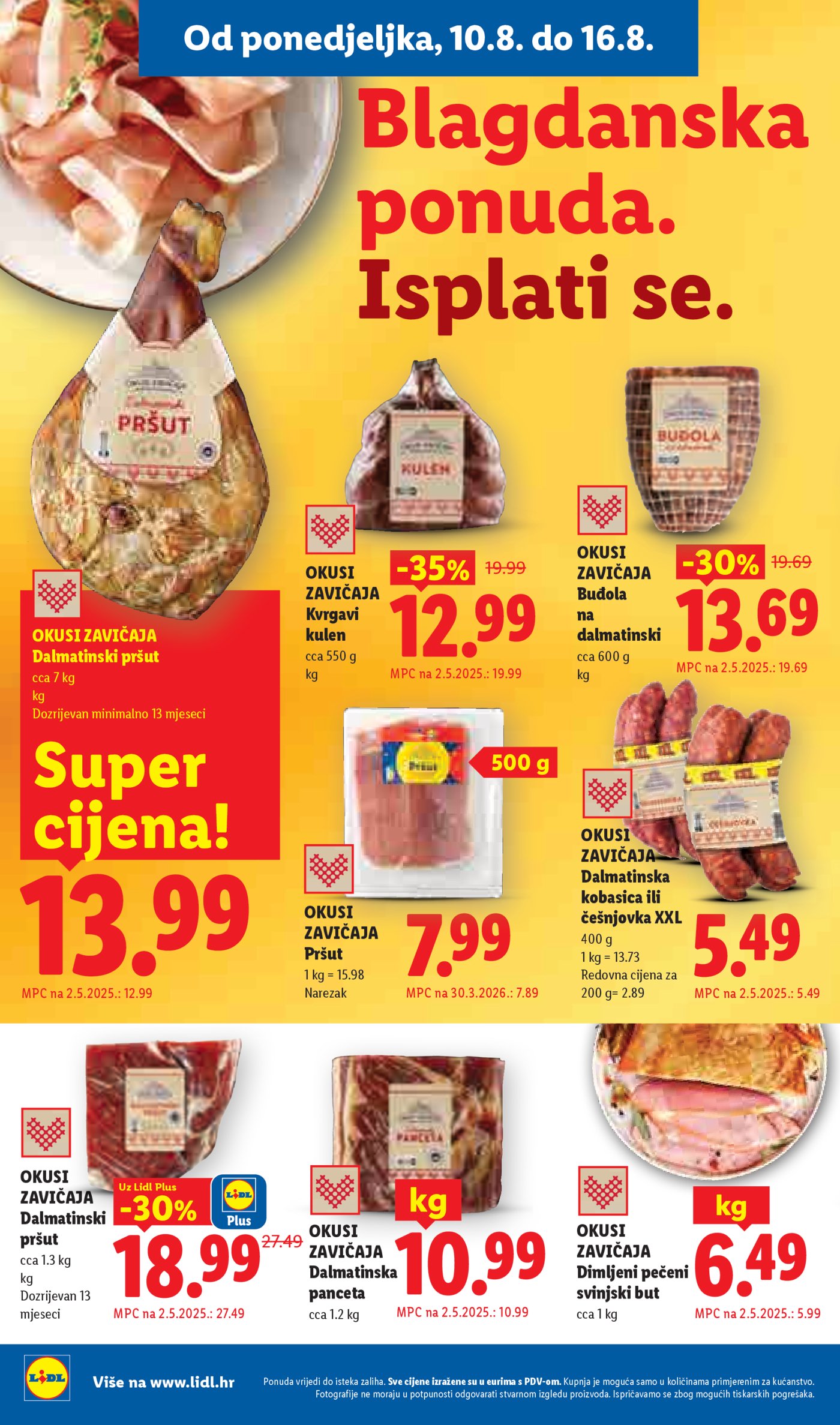 Lidl katalog Super ponuda od ponedjeljka 10.08.-16.08.2026.