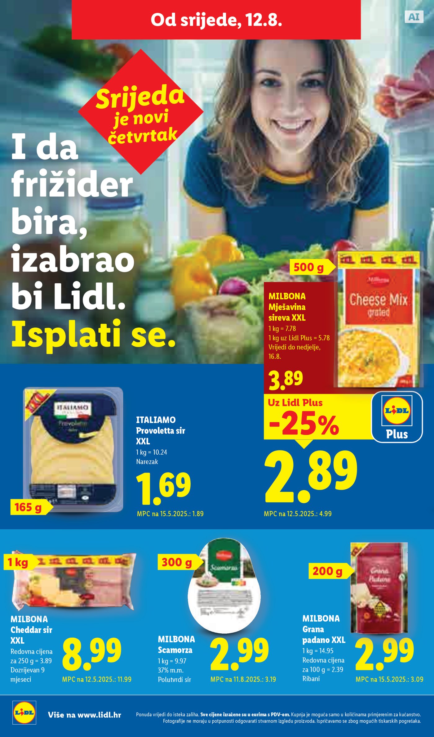 Lidl katalog Super ponuda od ponedjeljka 10.08.-16.08.2026.