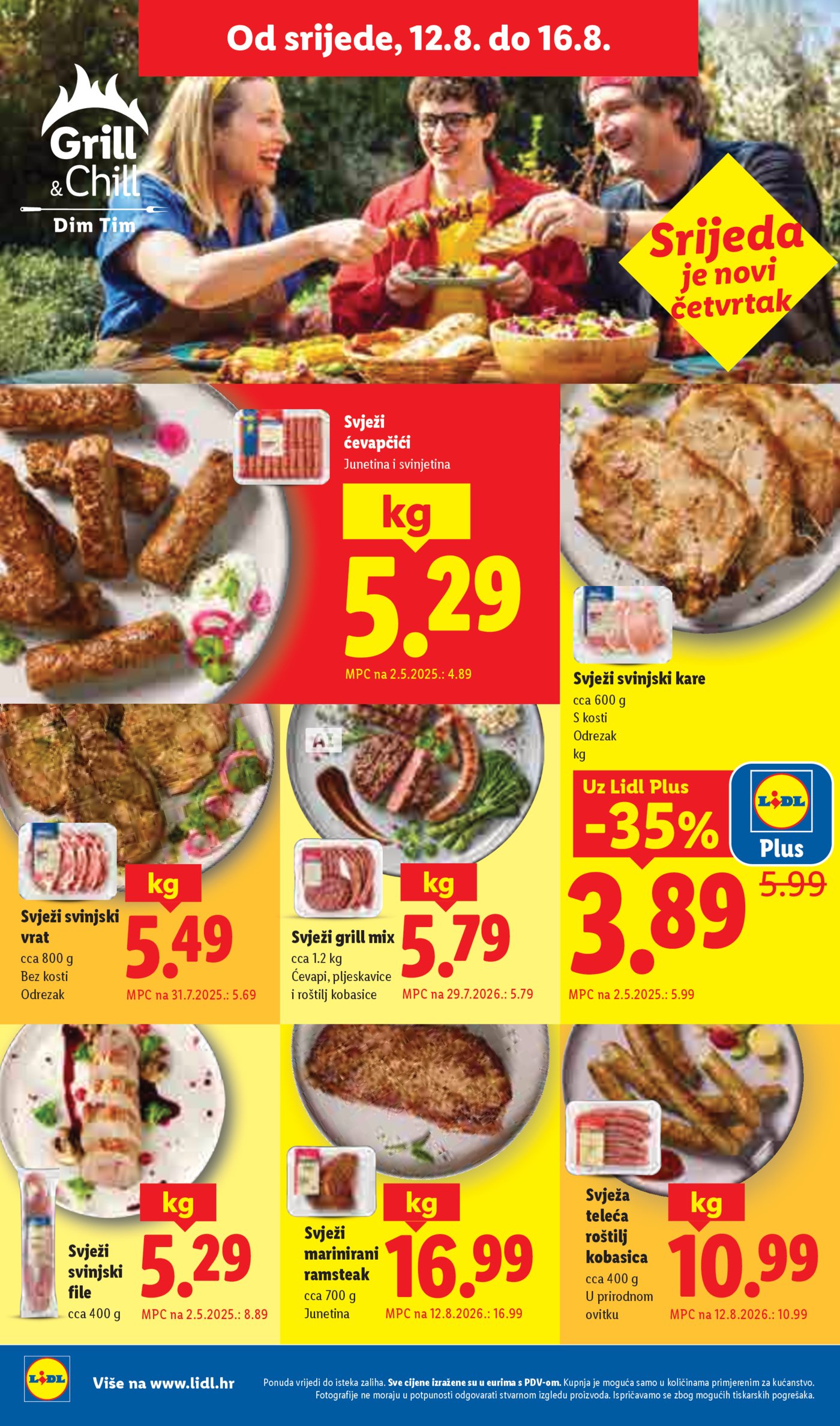 Lidl katalog Super ponuda od ponedjeljka 10.08.-16.08.2026.