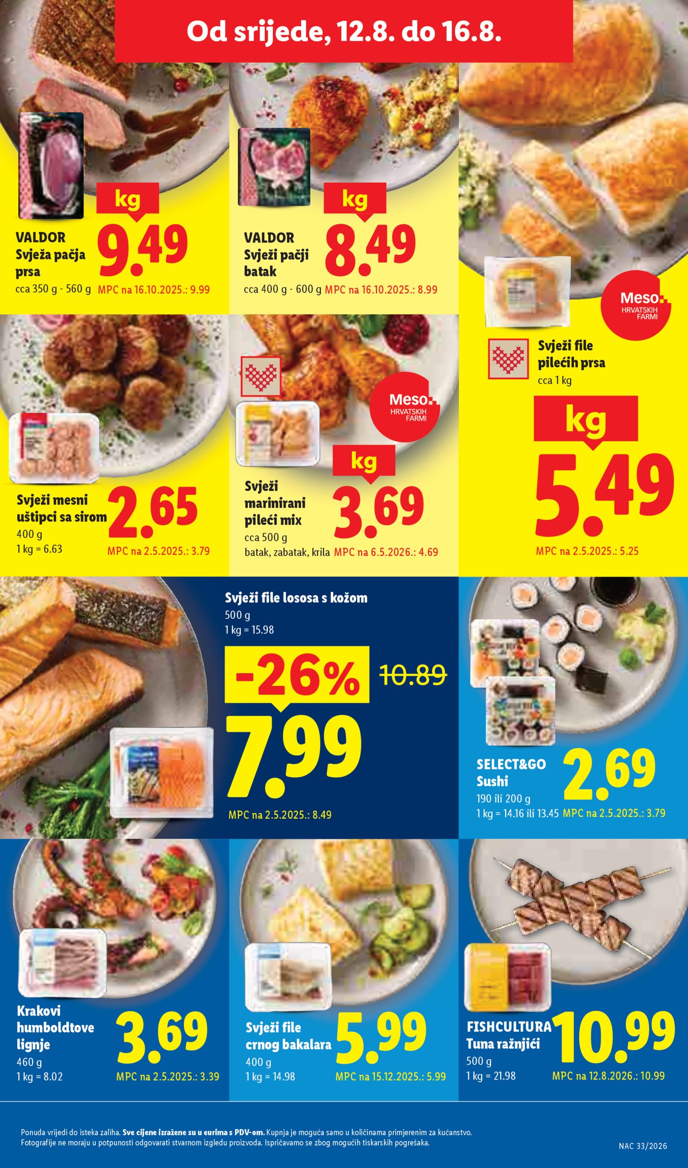 Lidl katalog Super ponuda od ponedjeljka 10.08.-16.08.2026.