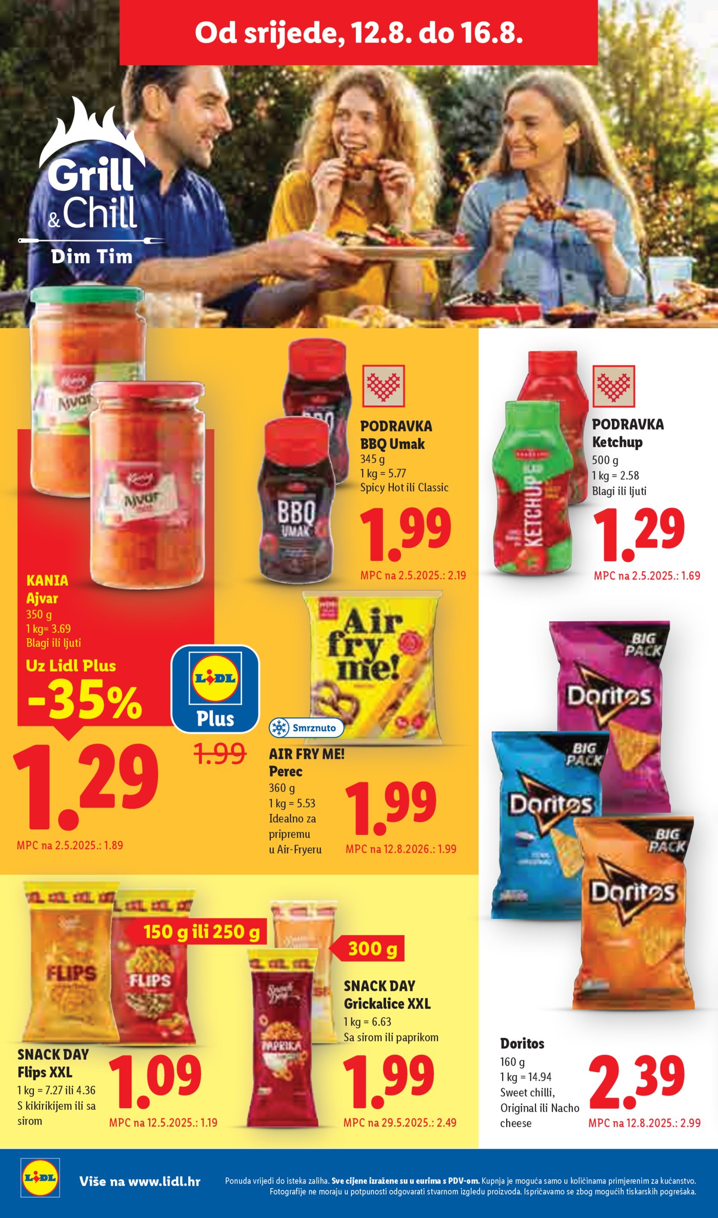 Lidl katalog Super ponuda od ponedjeljka 10.08.-16.08.2026.
