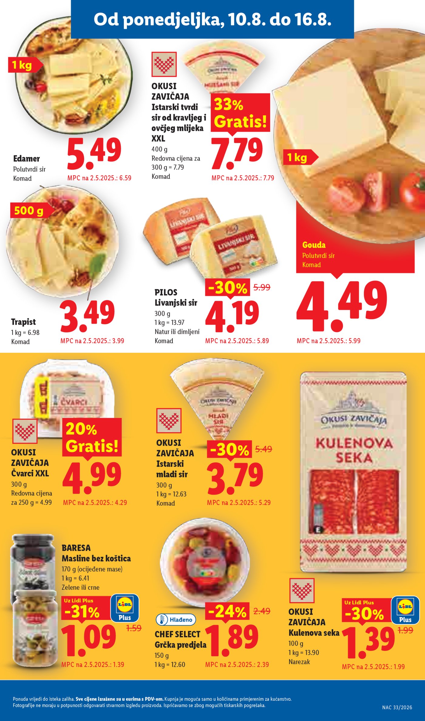 Lidl katalog Super ponuda od ponedjeljka 10.08.-16.08.2026.