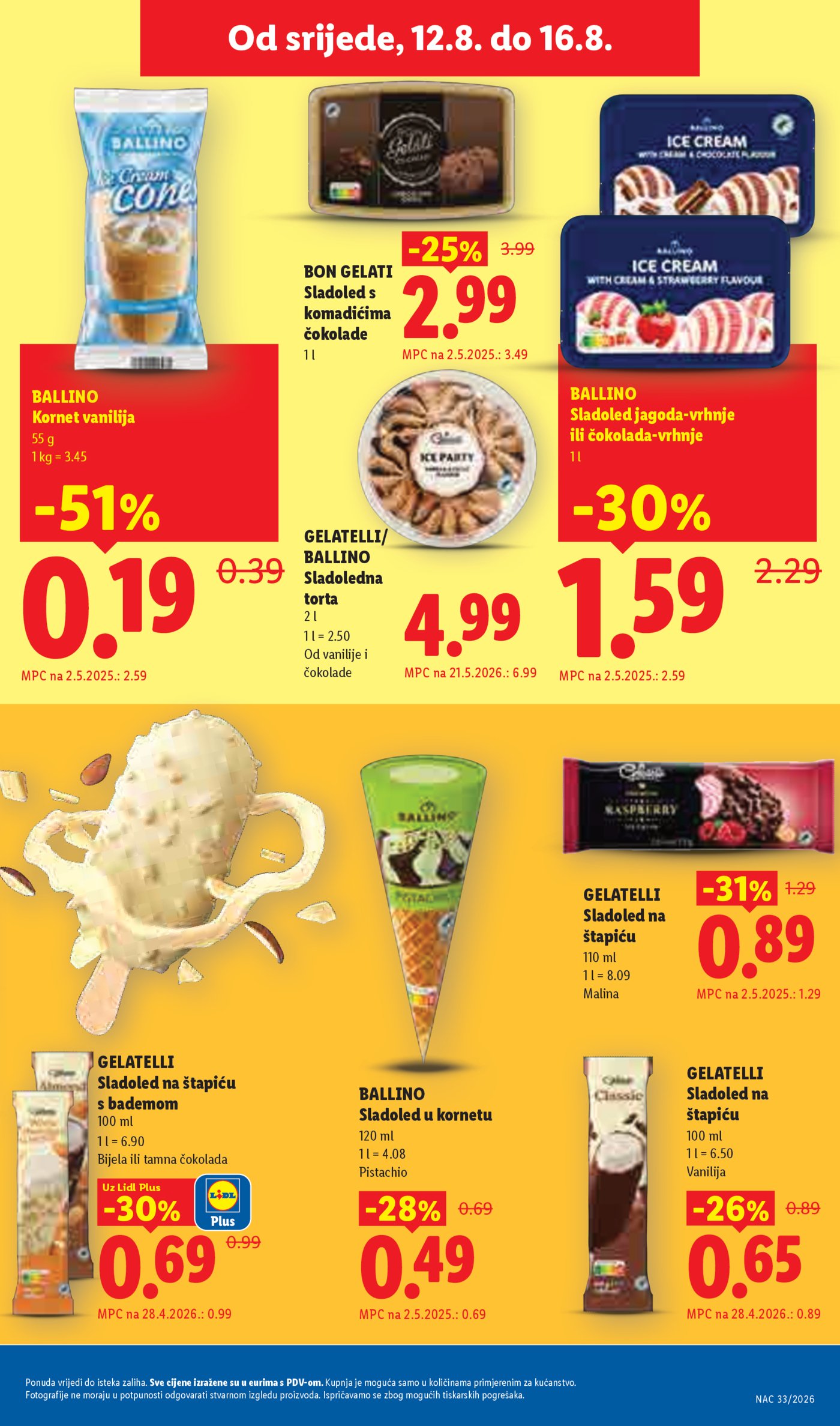 Lidl katalog Super ponuda od ponedjeljka 10.08.-16.08.2026.