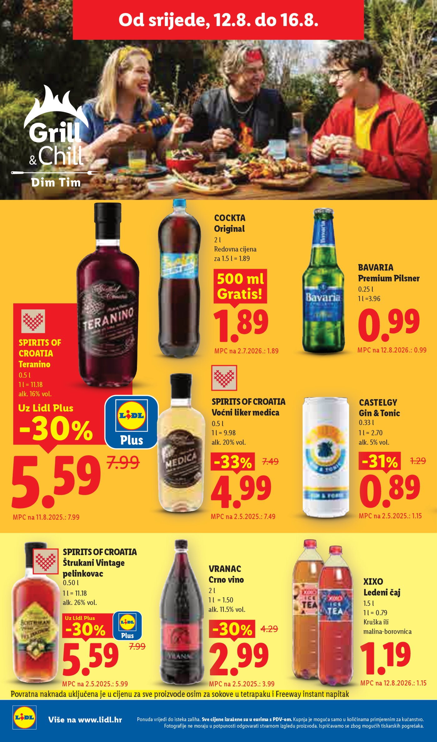 Lidl katalog Super ponuda od ponedjeljka 10.08.-16.08.2026.