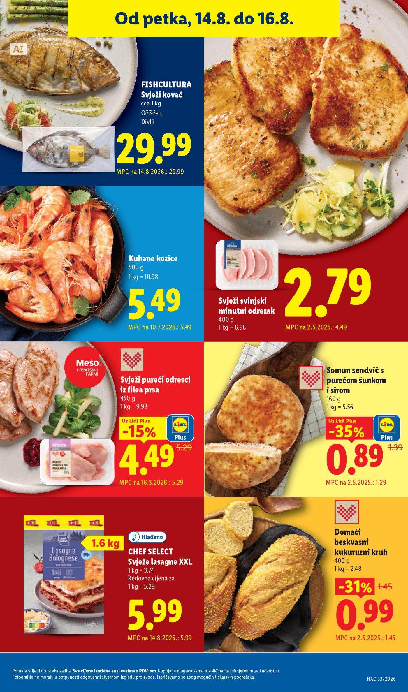 Lidl katalog Super ponuda od ponedjeljka 10.08.-16.08.2026.