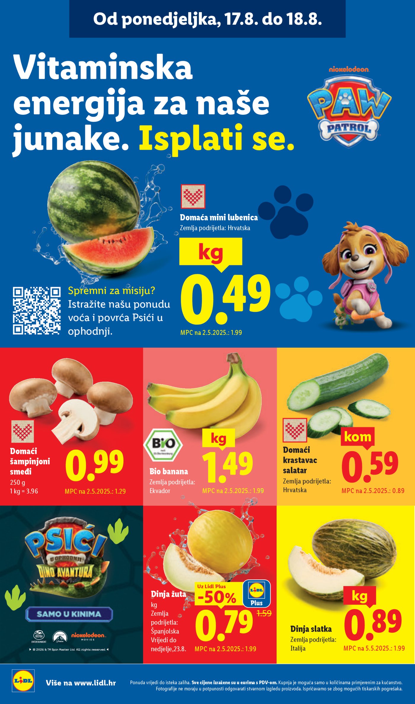 Lidl katalog Super ponuda od ponedjeljka 17.08. - 23.08.2026.