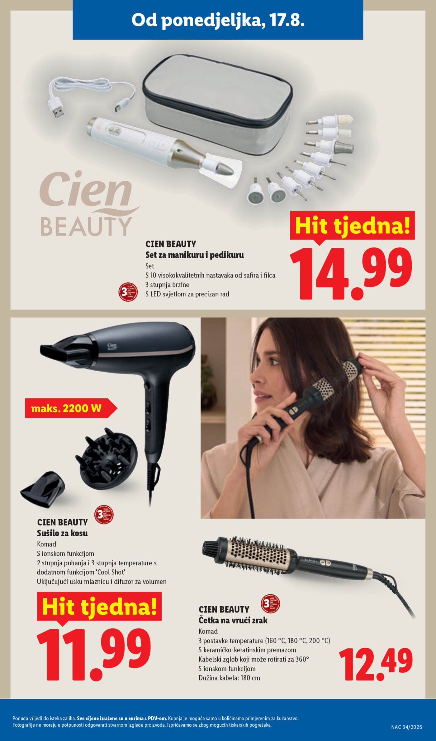 Lidl katalog Super ponuda od ponedjeljka 17.08. - 23.08.2026.