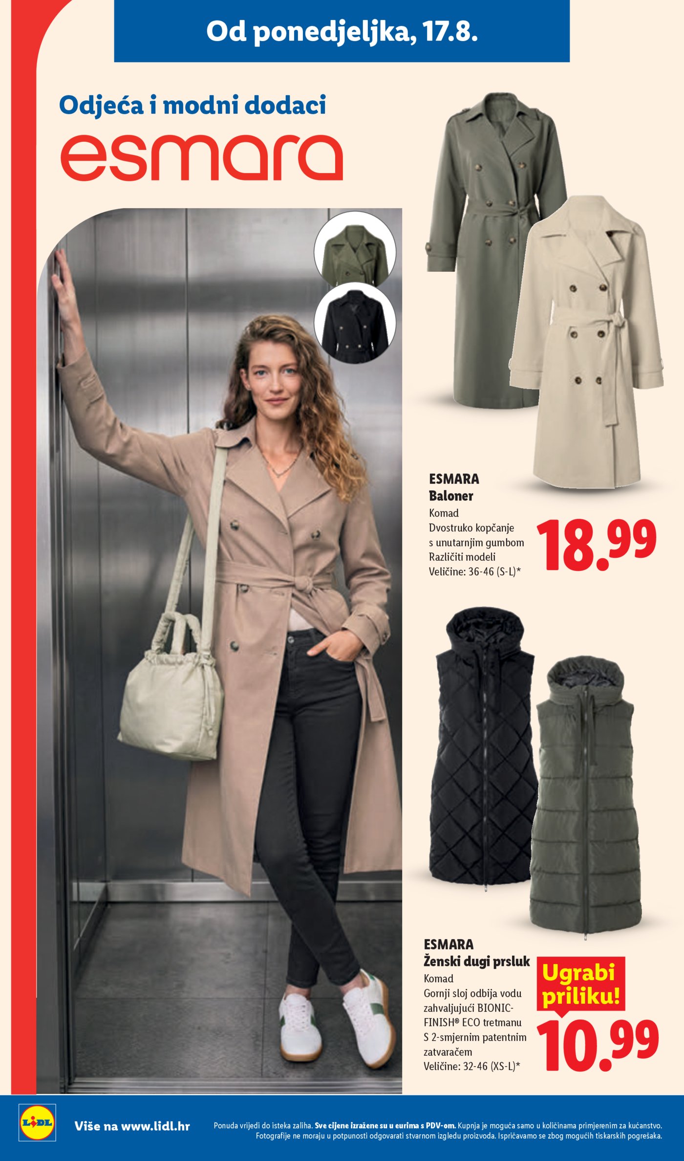 Lidl katalog Super ponuda od ponedjeljka 17.08. - 23.08.2026.