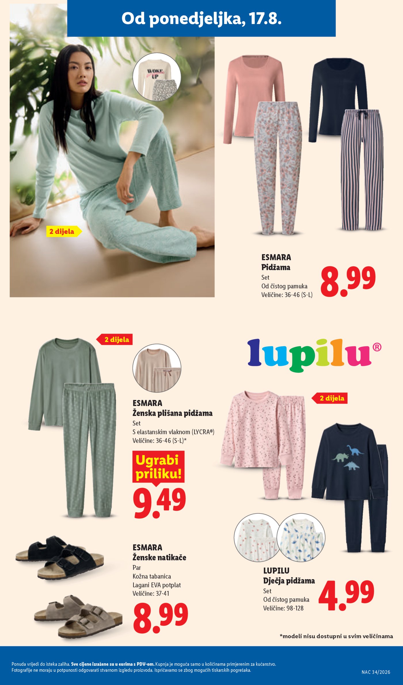 Lidl katalog Super ponuda od ponedjeljka 17.08. - 23.08.2026.
