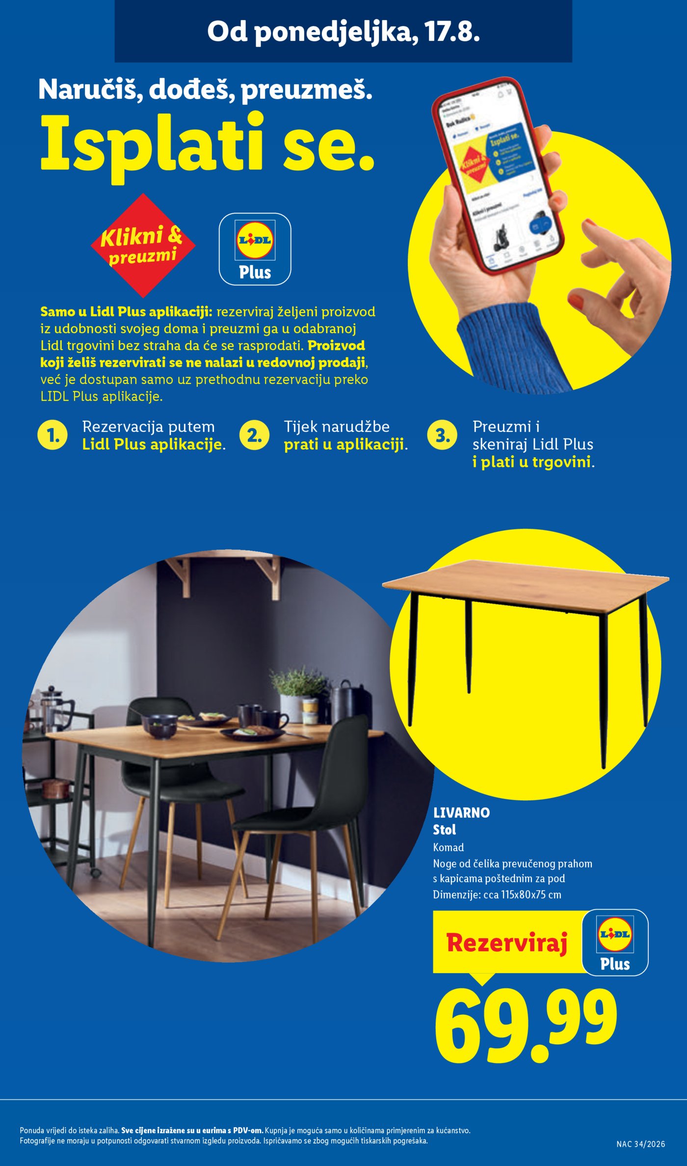 Lidl katalog Super ponuda od ponedjeljka 17.08. - 23.08.2026.