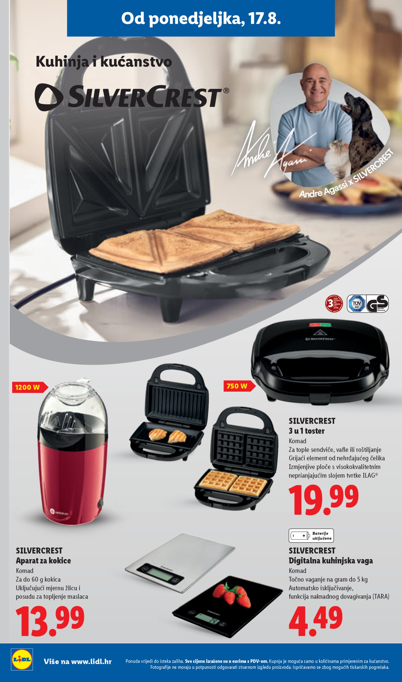 Lidl katalog Super ponuda od ponedjeljka 17.08. - 23.08.2026.