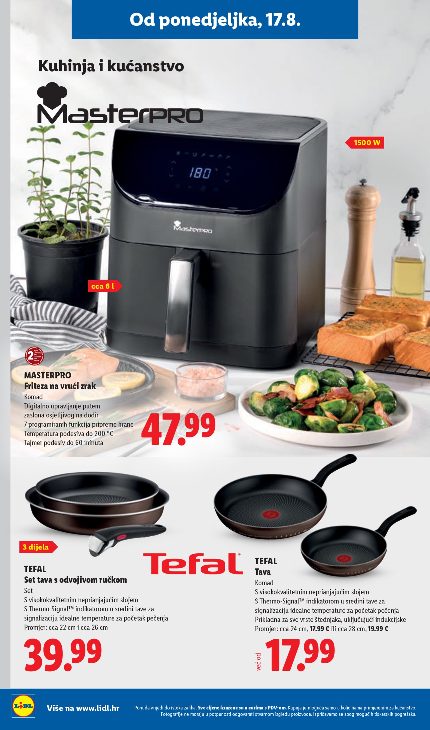Lidl katalog Super ponuda od ponedjeljka 17.08. - 23.08.2026.