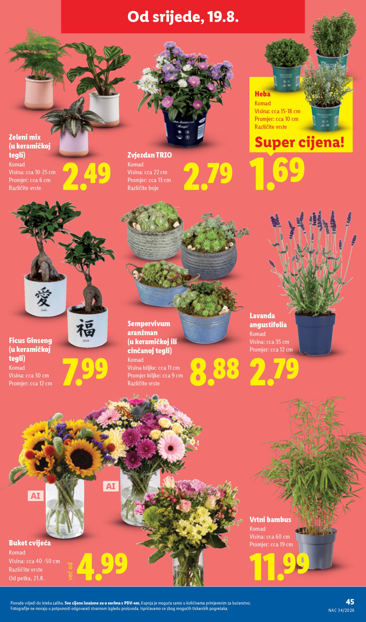 Lidl katalog Super ponuda od ponedjeljka 17.08. - 23.08.2026.