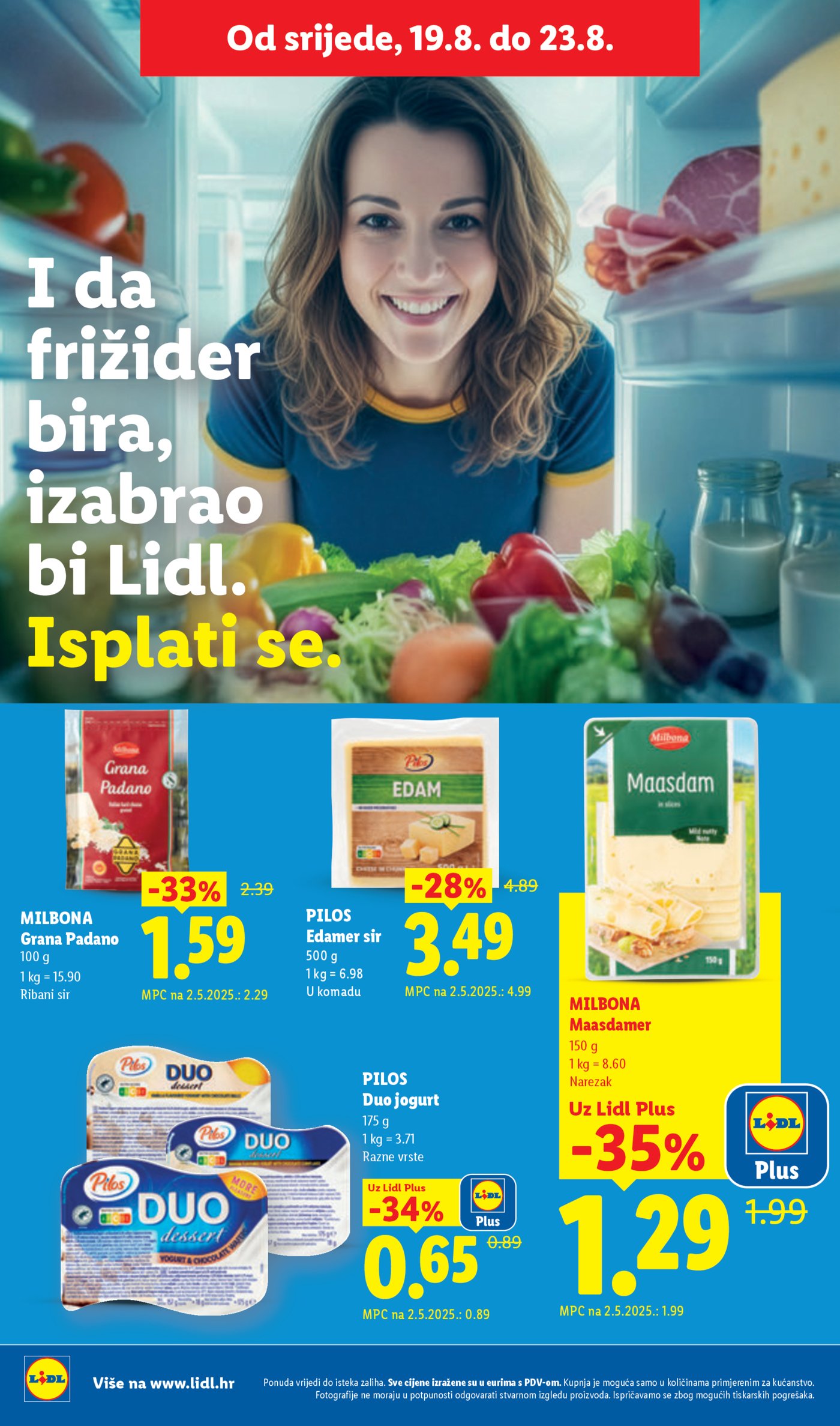 Lidl katalog Super ponuda od ponedjeljka 17.08. - 23.08.2026.