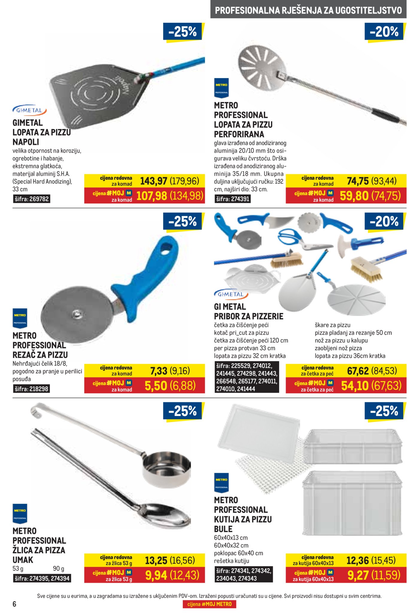 Metro Gastro katalog Akcija 03.08.-31.08.2026.