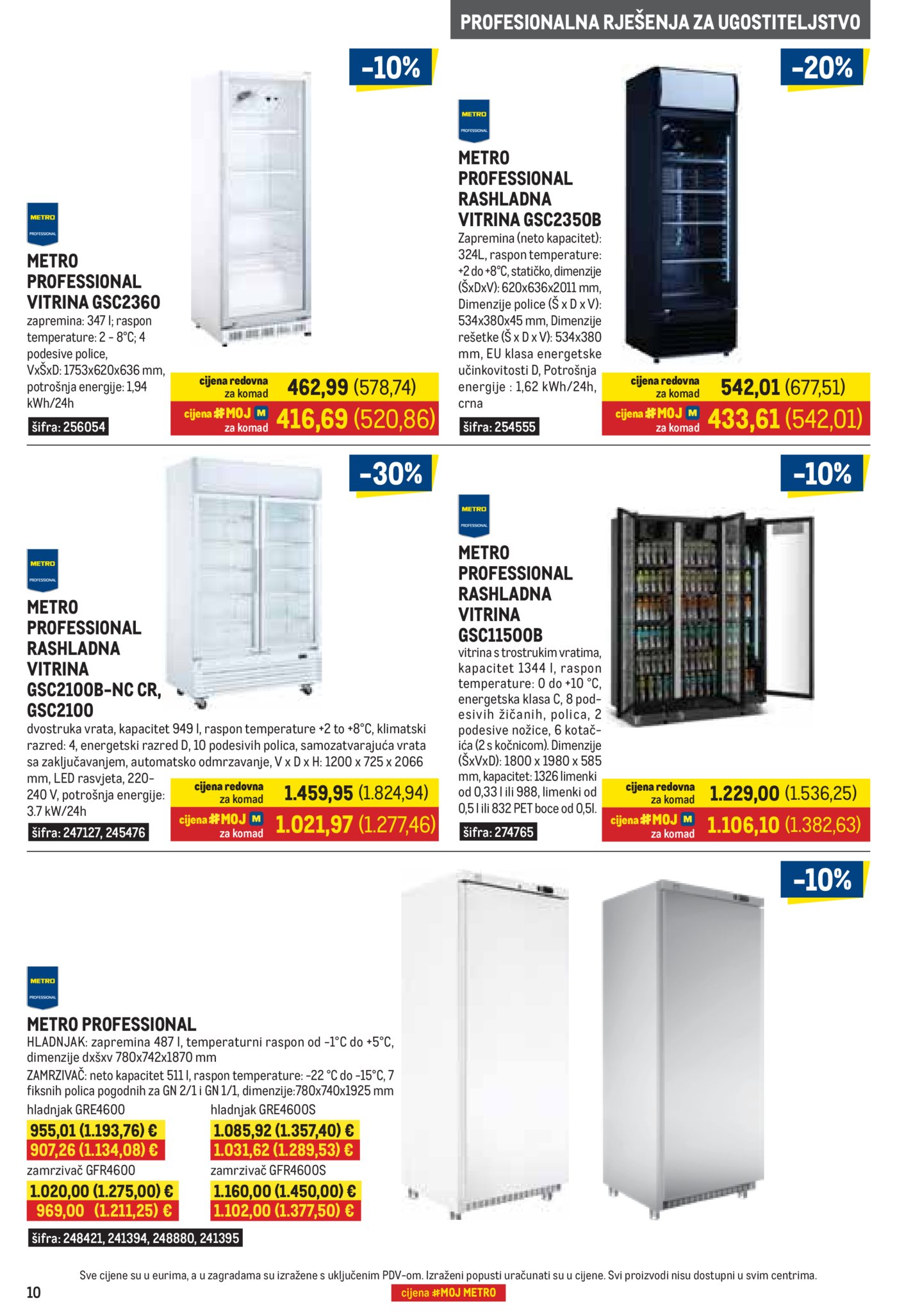 Metro Gastro katalog Akcija 03.08.-31.08.2026.
