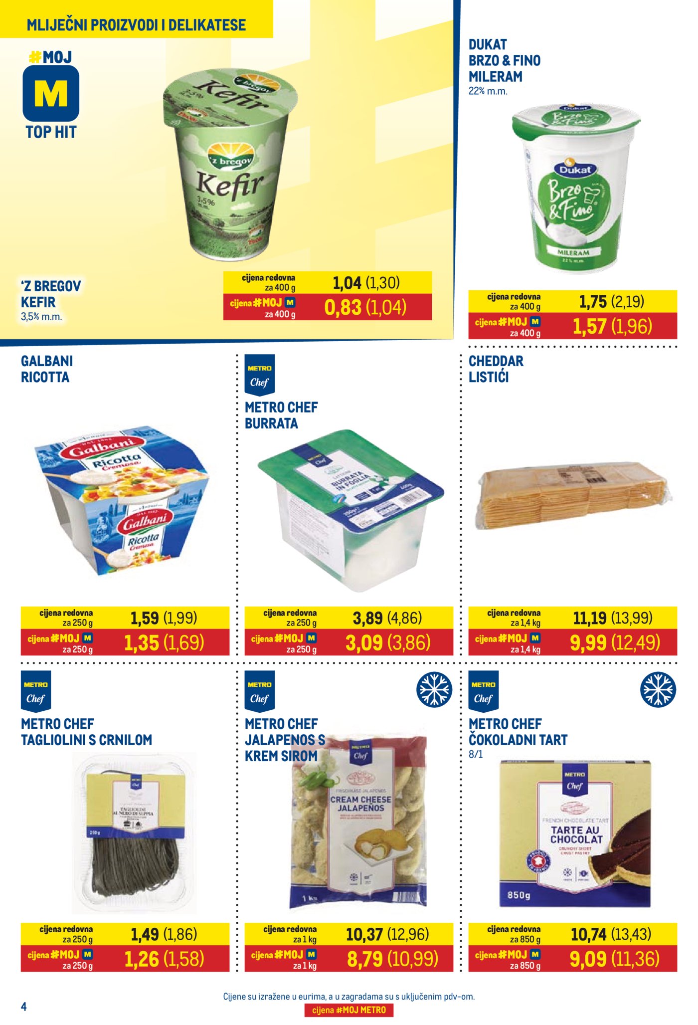 Metro prehrana i neprehrana katalog Akcija 03.08.-16.08.2026.