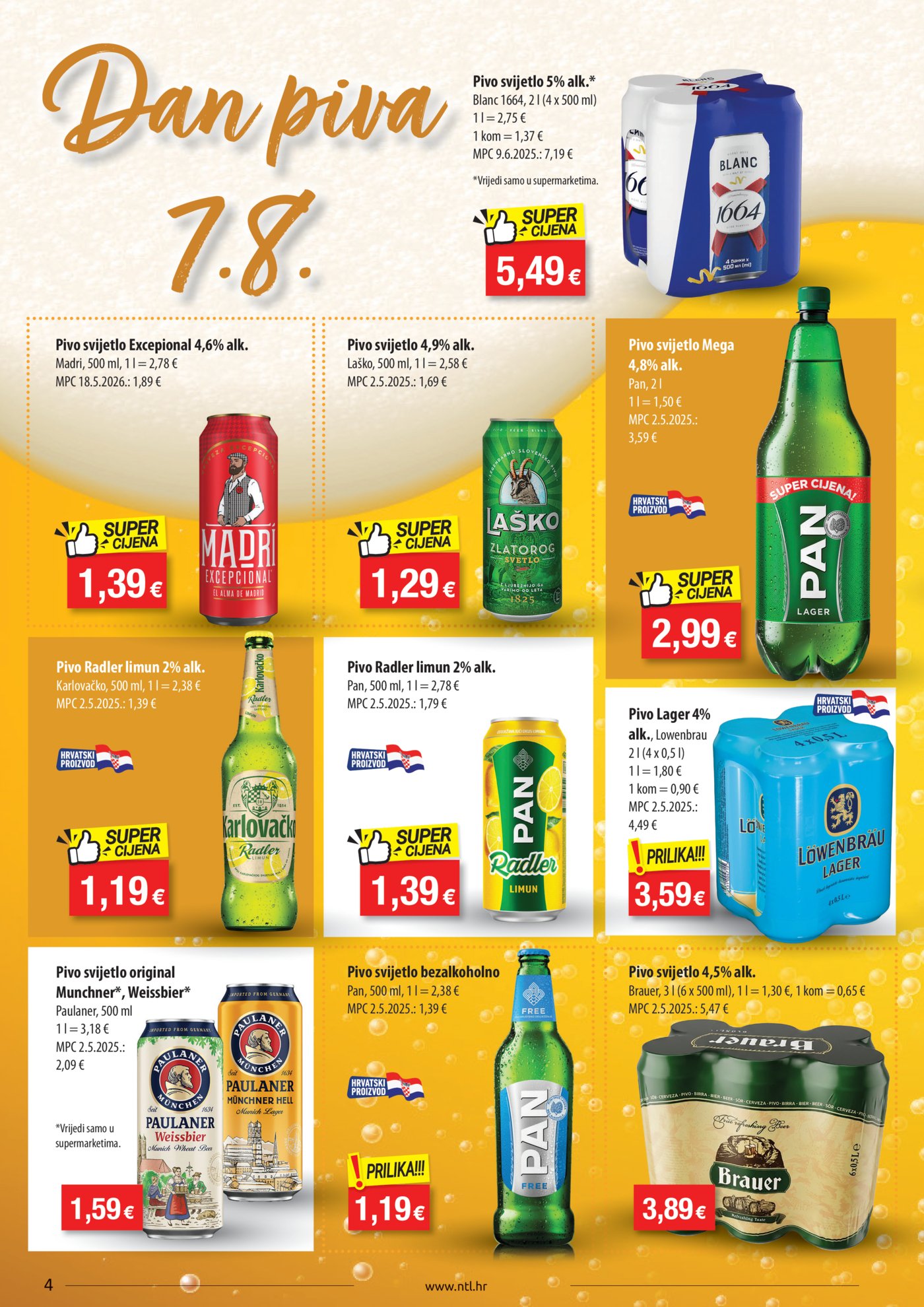 NTL katalog Akcija Istok Sjever 05.08.-11.08.2026.