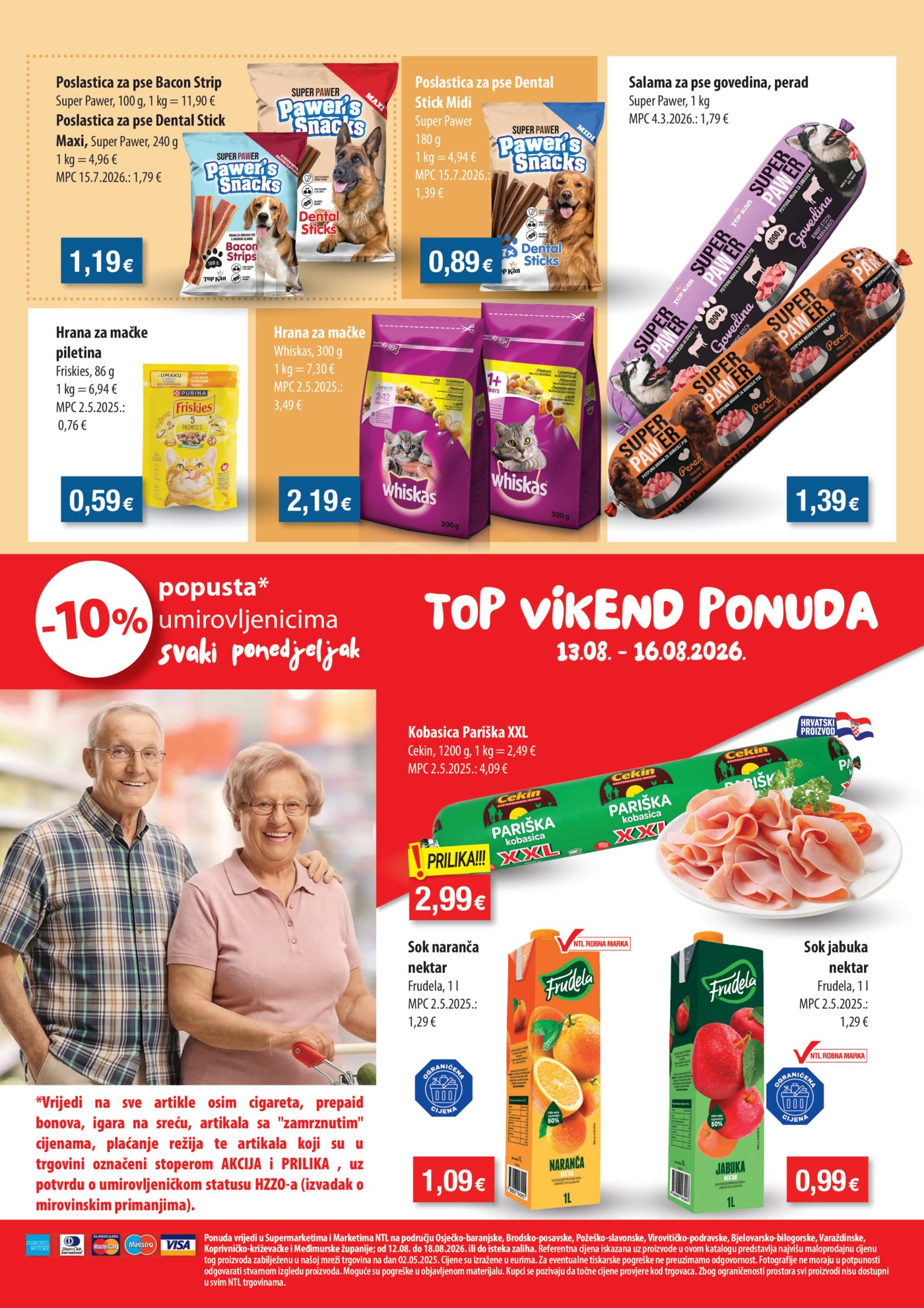NTL katalog Akcija Istok-Sjever 12.08.-18.08.2026.