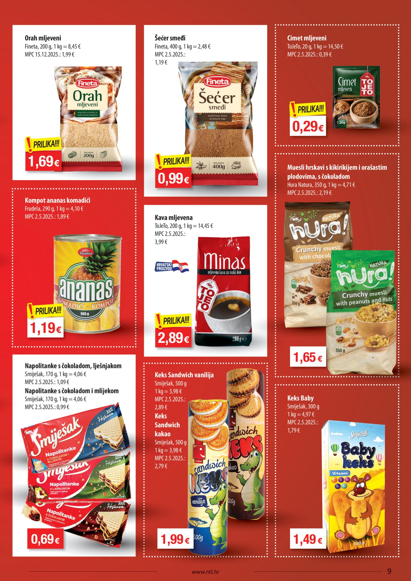 NTL katalog Akcija Istok-Sjever 12.08.-18.08.2026.